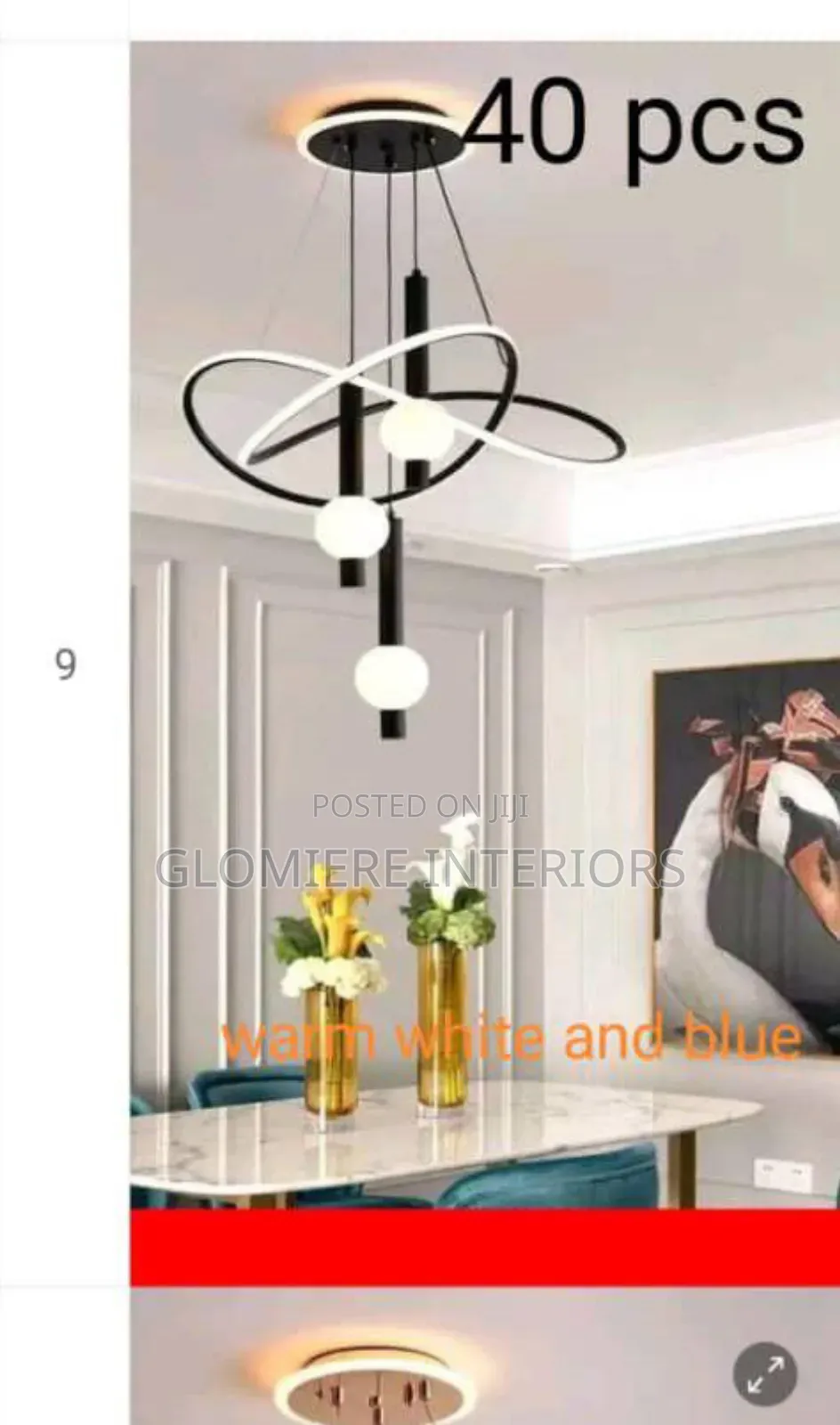 Modern Led Ring Chandelier – Luxury Pendant Light
