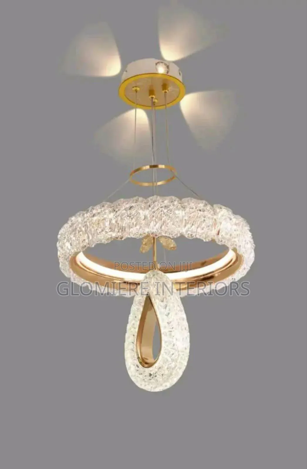 Modern Led Ring Chandelier – Luxury Pendant Light