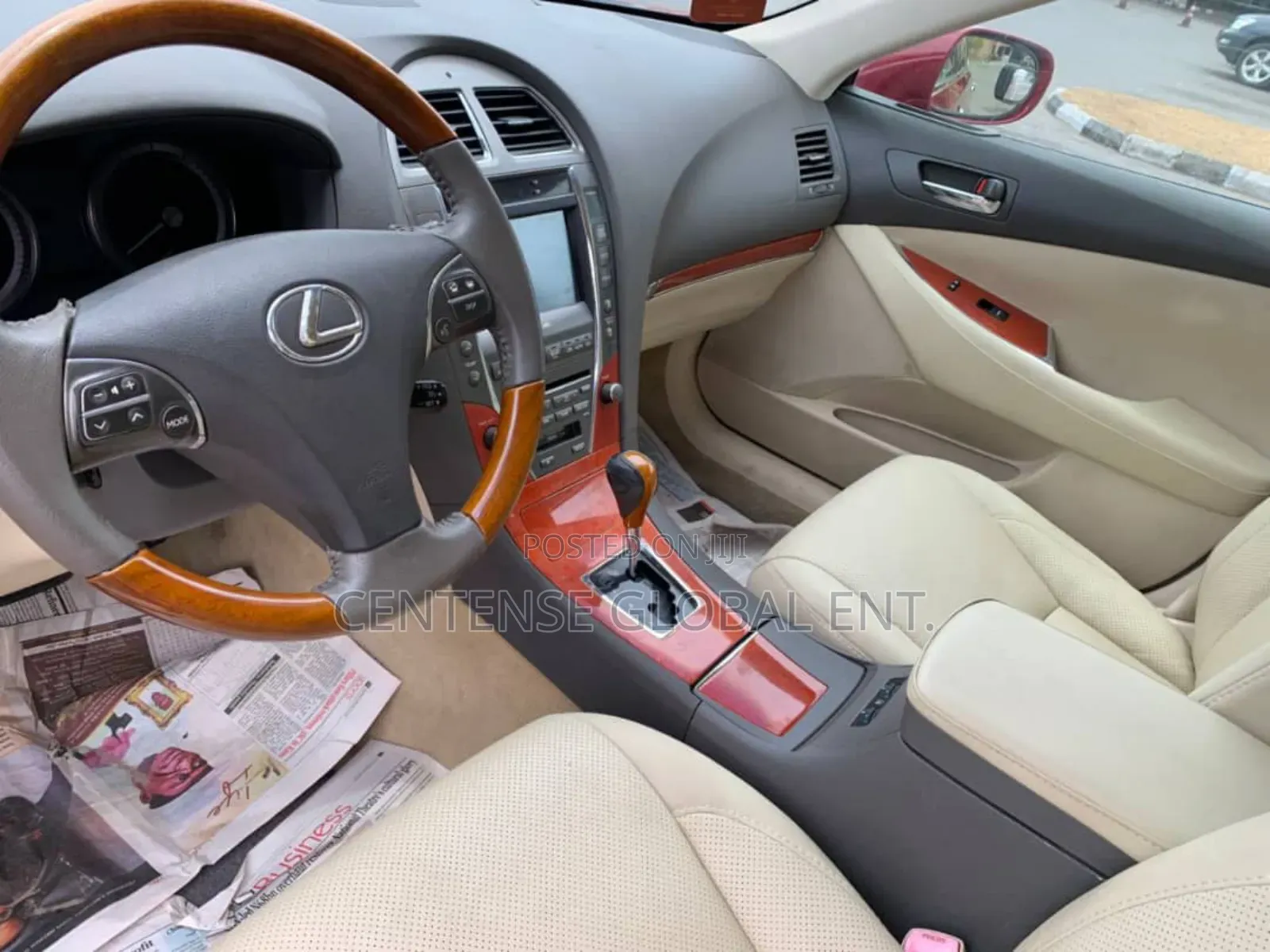 Lexus ES 350 2012 Red