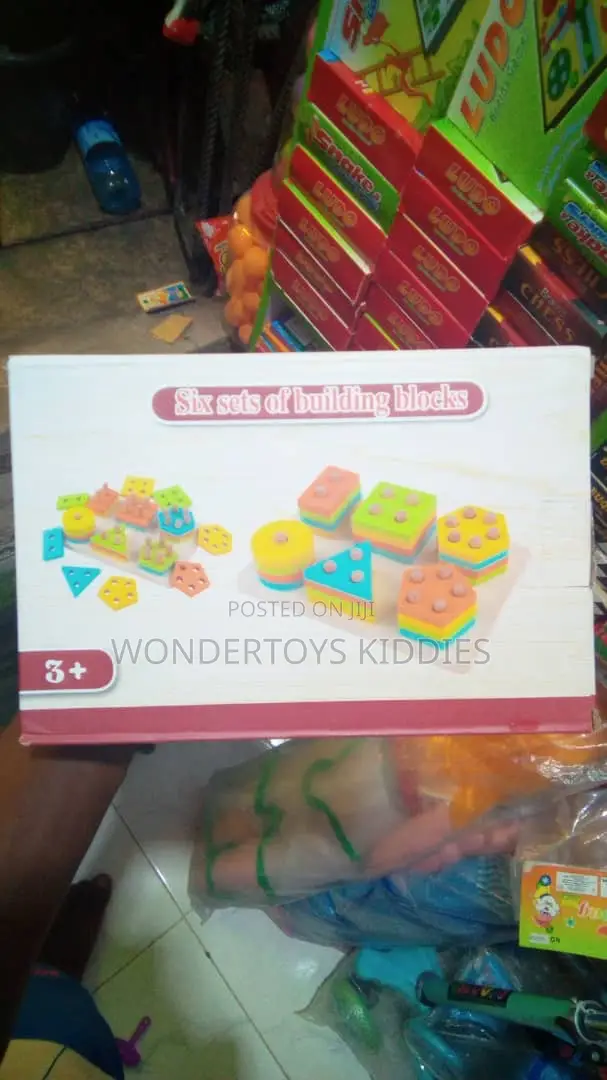 6 Set of Building Blocks