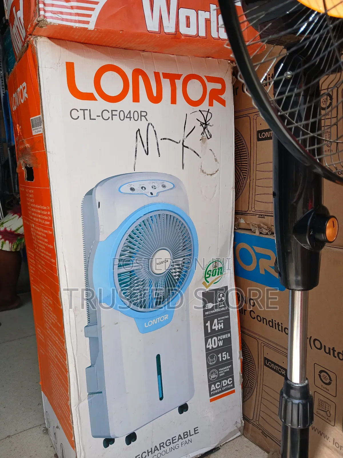 Lontor Rechargeable Mixed Box Fan
