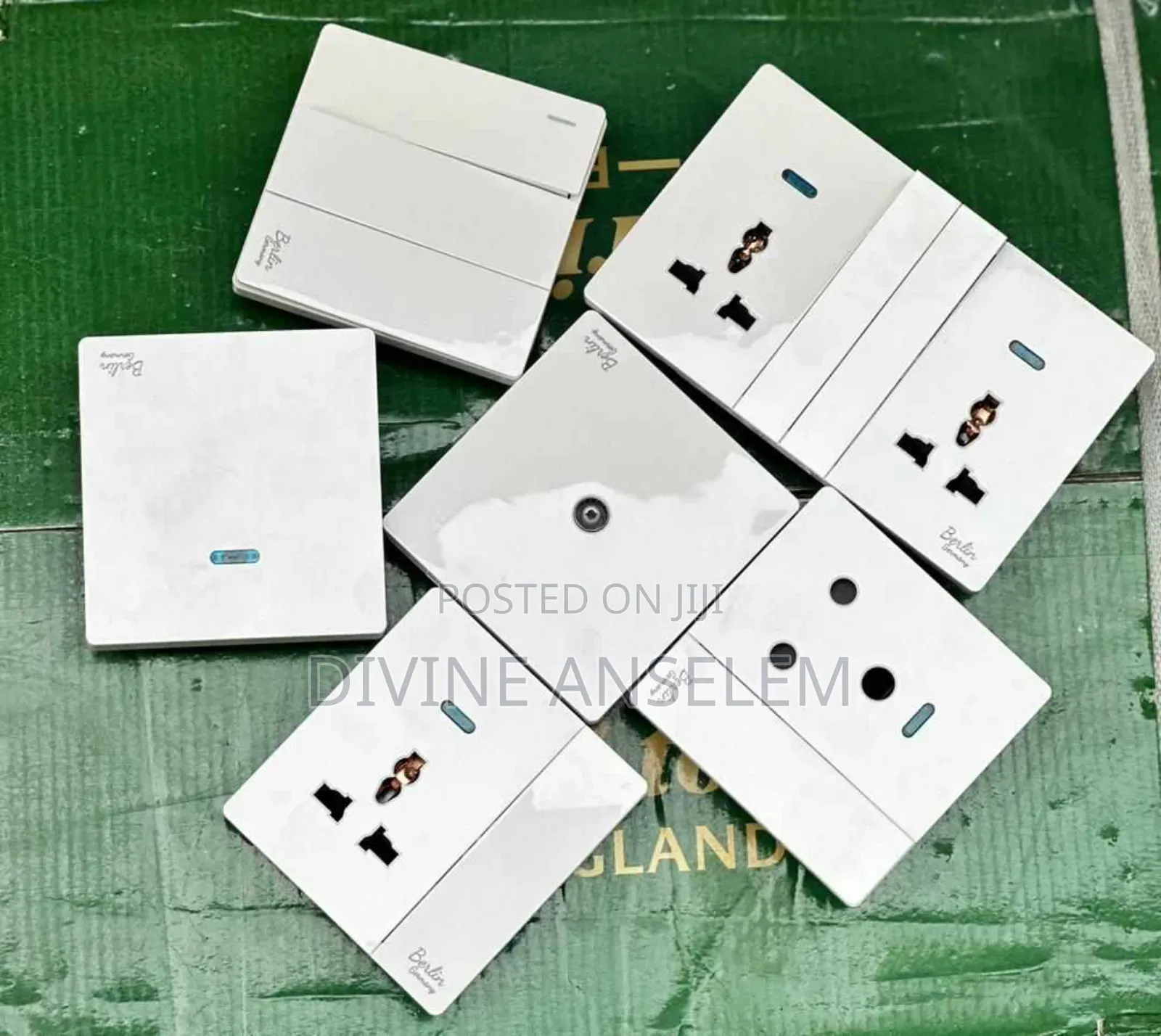 Switches and Sockets White Colour