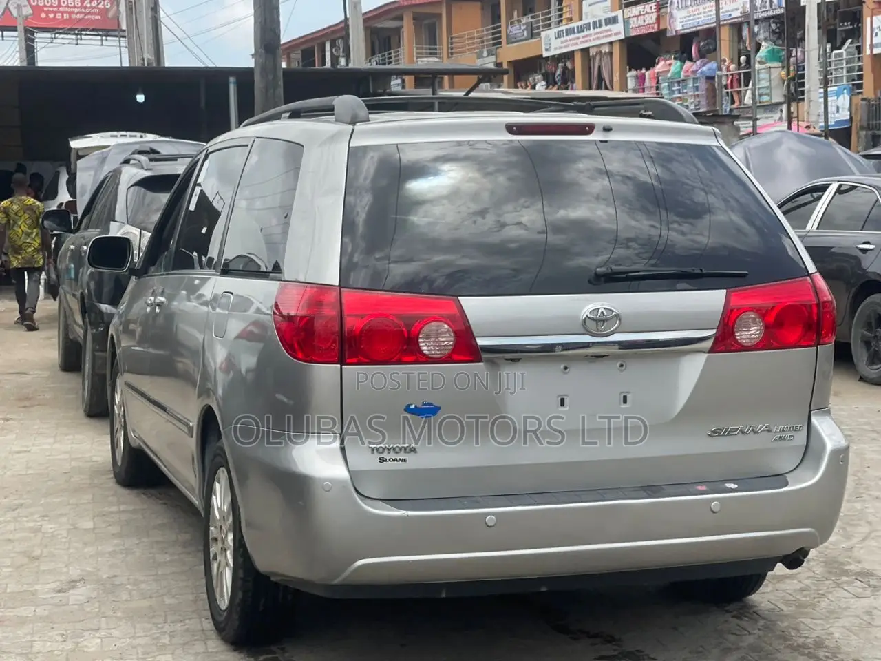 Toyota Sienna XLE Limited 2008 Silver