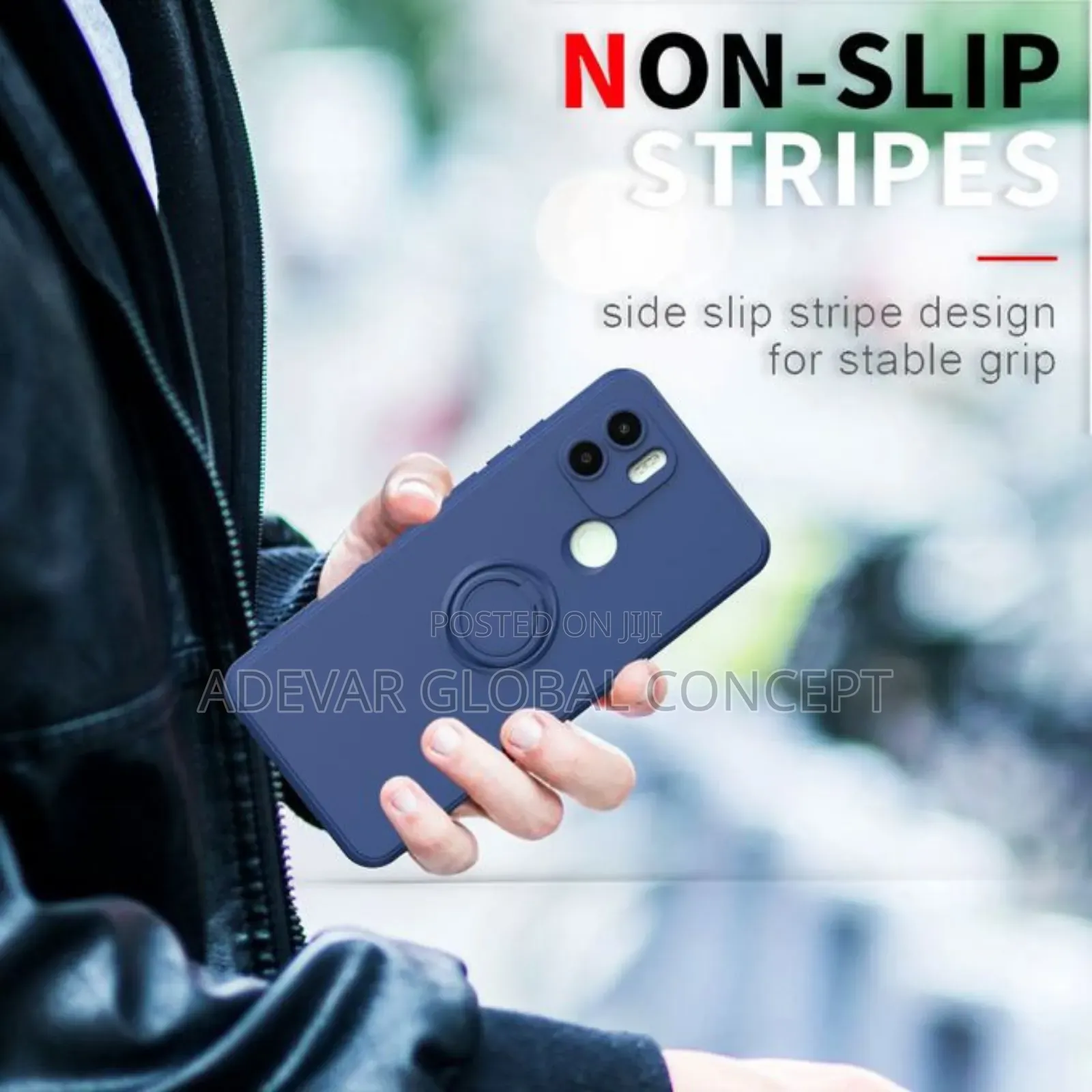 Case for Xiaomi Redmi A1 A2 Soft Silicone Stand Ring Casing Pouch