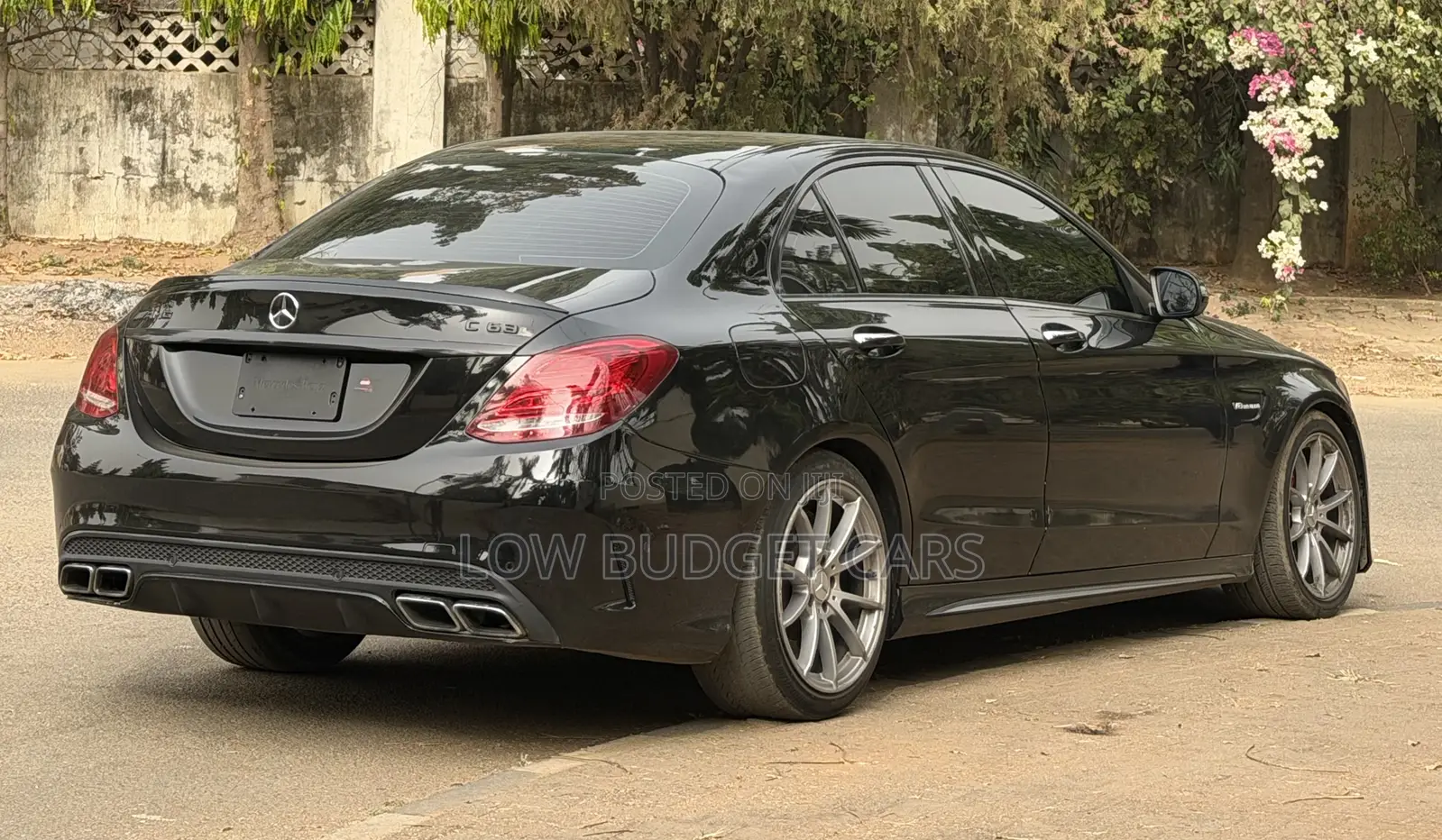 Mercedes-Benz C63 S RWD Sedan (4.0L V8 7A) 2018 Black