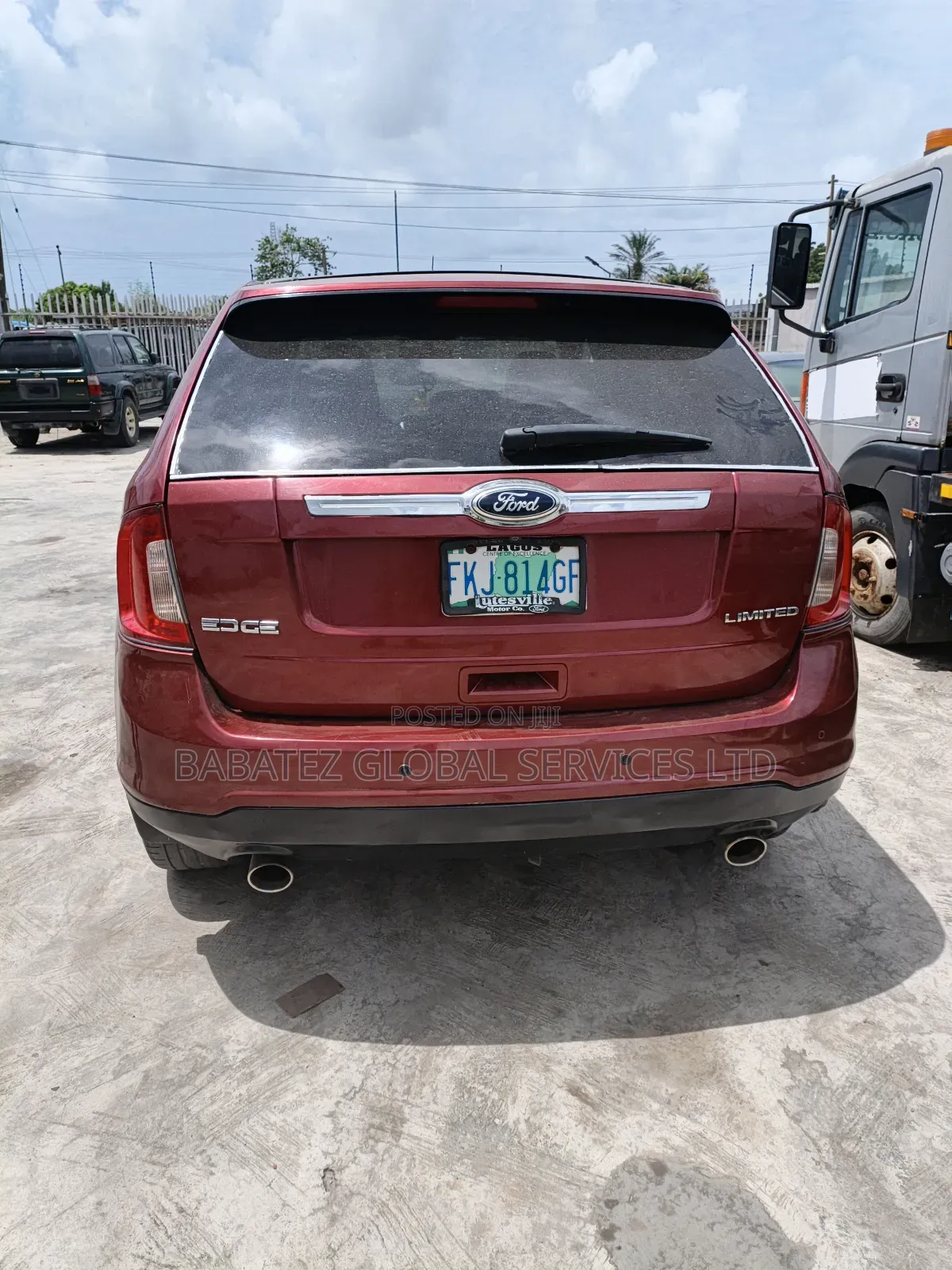 Ford Edge 2013 Burgundy
