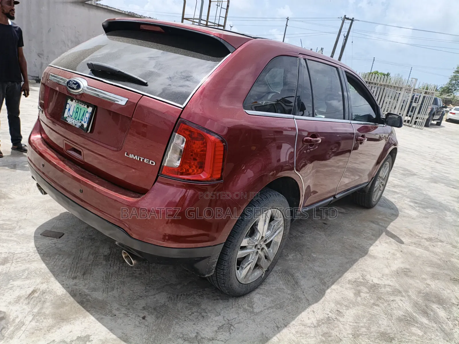 Ford Edge 2013 Burgundy