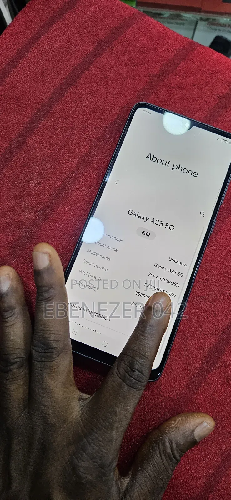 Samsung Galaxy A33 5G 128 GB Black