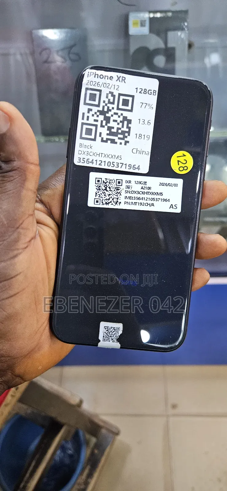 Apple iPhone XR 128 GB Black