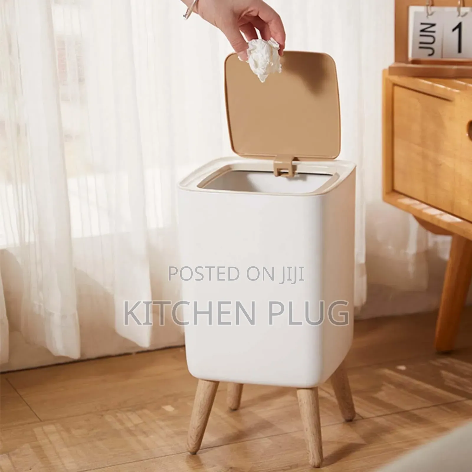10 Litre Stylish Trash Bin 『 Plastic 』