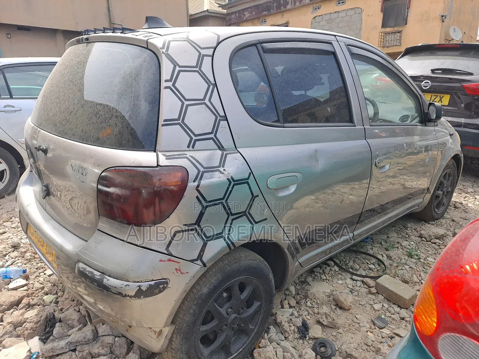 Toyota Yaris 2003 Brown
