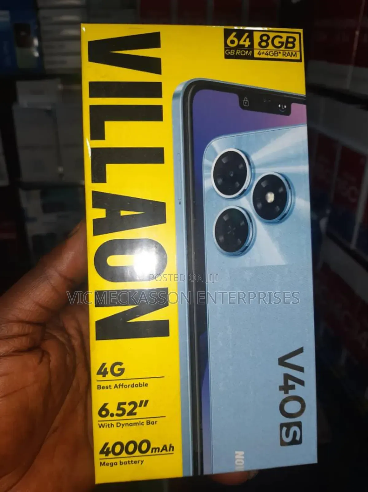 New Villaon V40s 64 GB Black