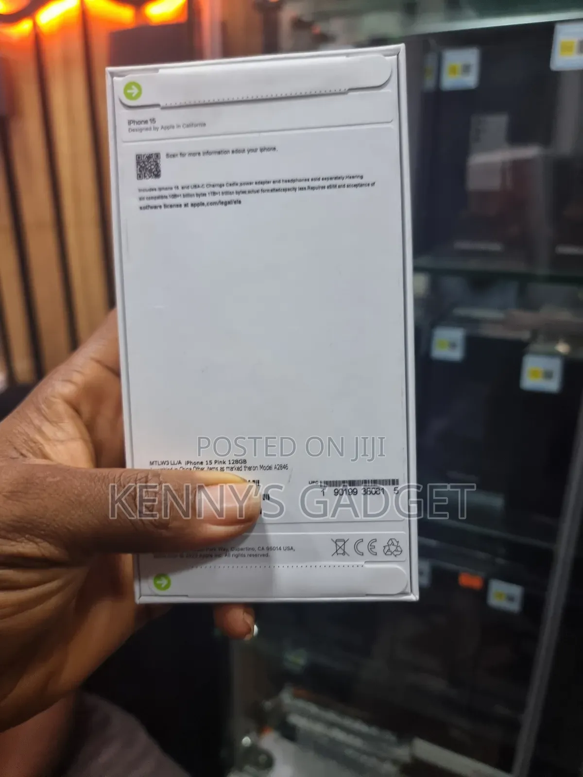 New Apple iPhone 15 128 GB Pink