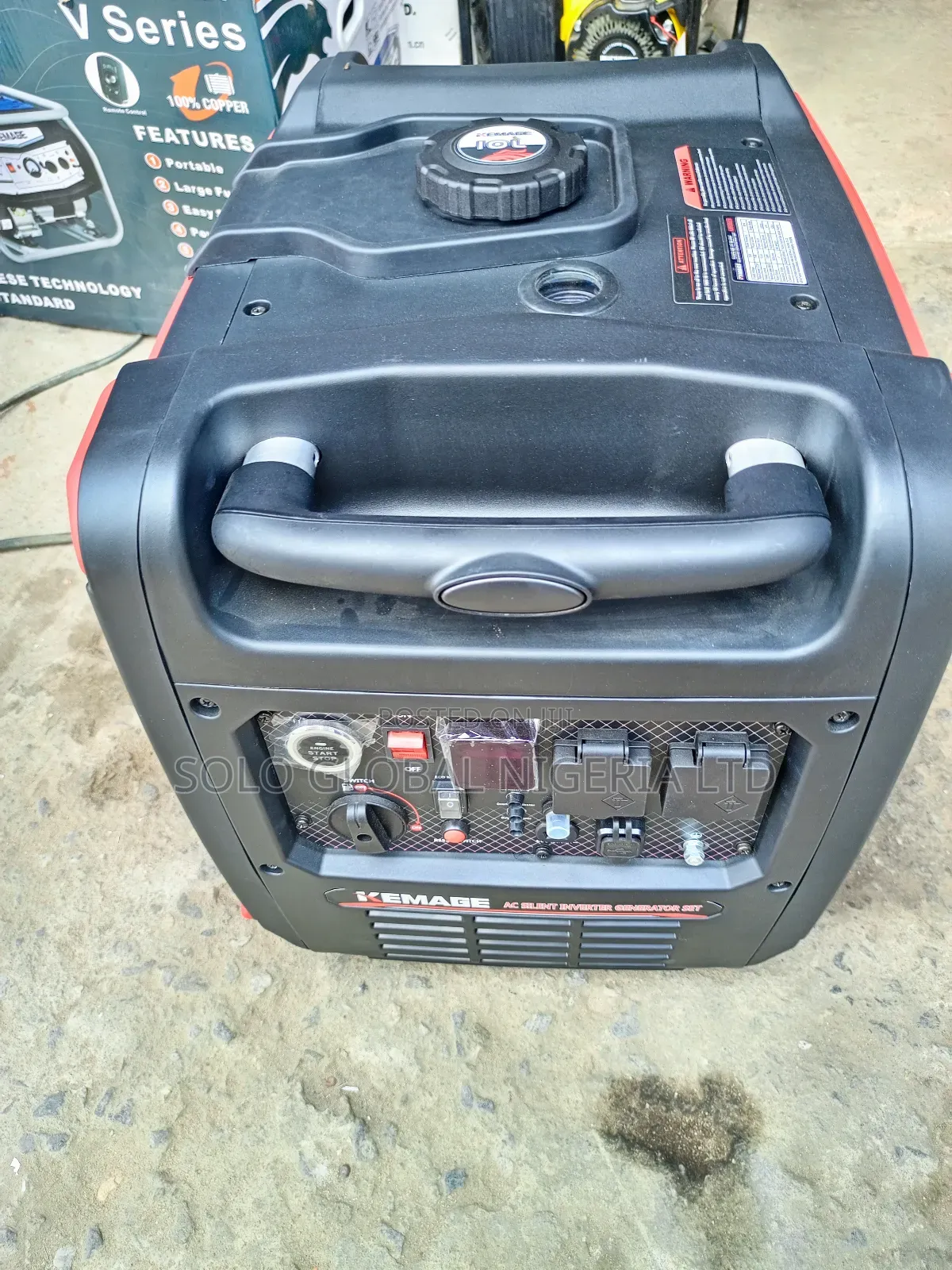 Kemage Inverter Generator (Km9000ier) 7kva Remote Control