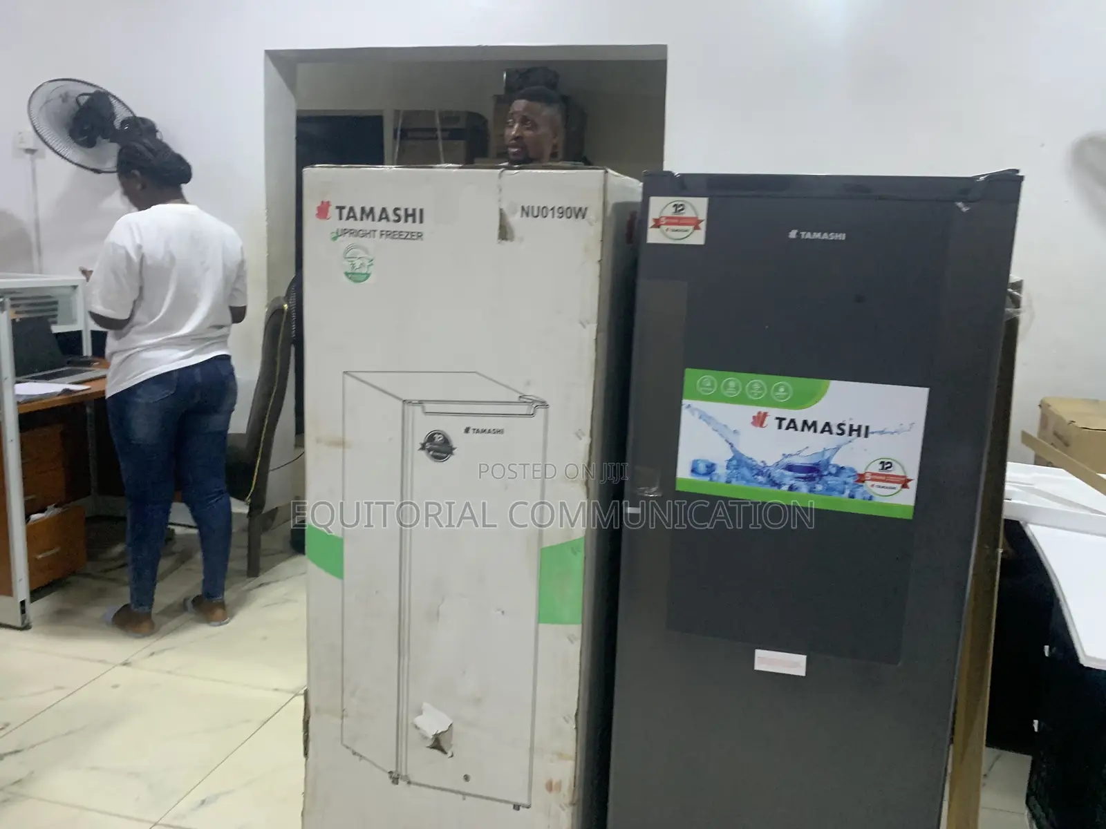 Tamashi Nuo190w Premium Look Upright Refrigerator