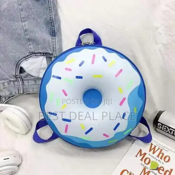 Donut Rainbow Backpack Kids School Book Bag Casual Bagpack