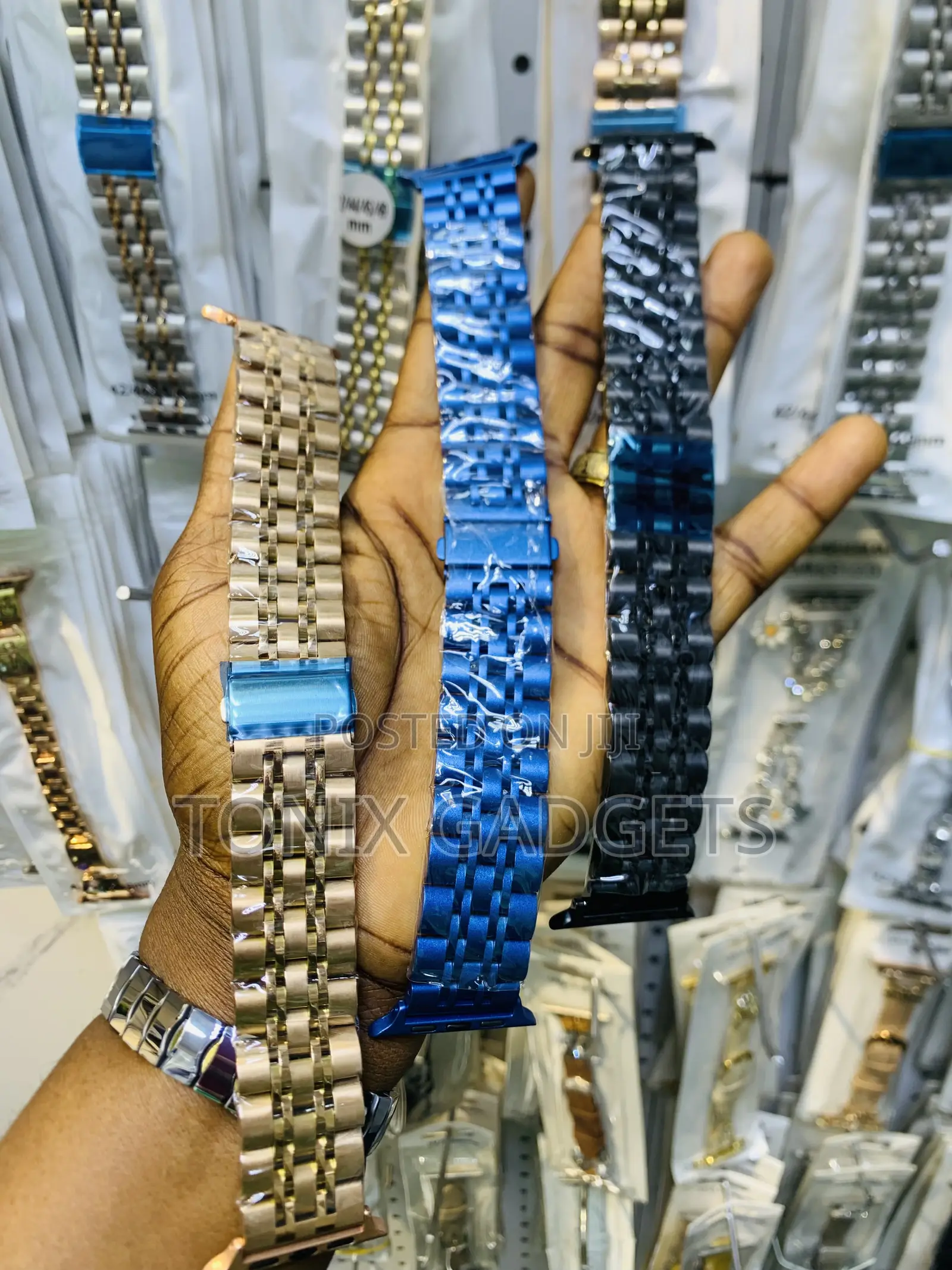 Original Rolex Chain Strap for Iwatch/Smartwatches (42-49mm)