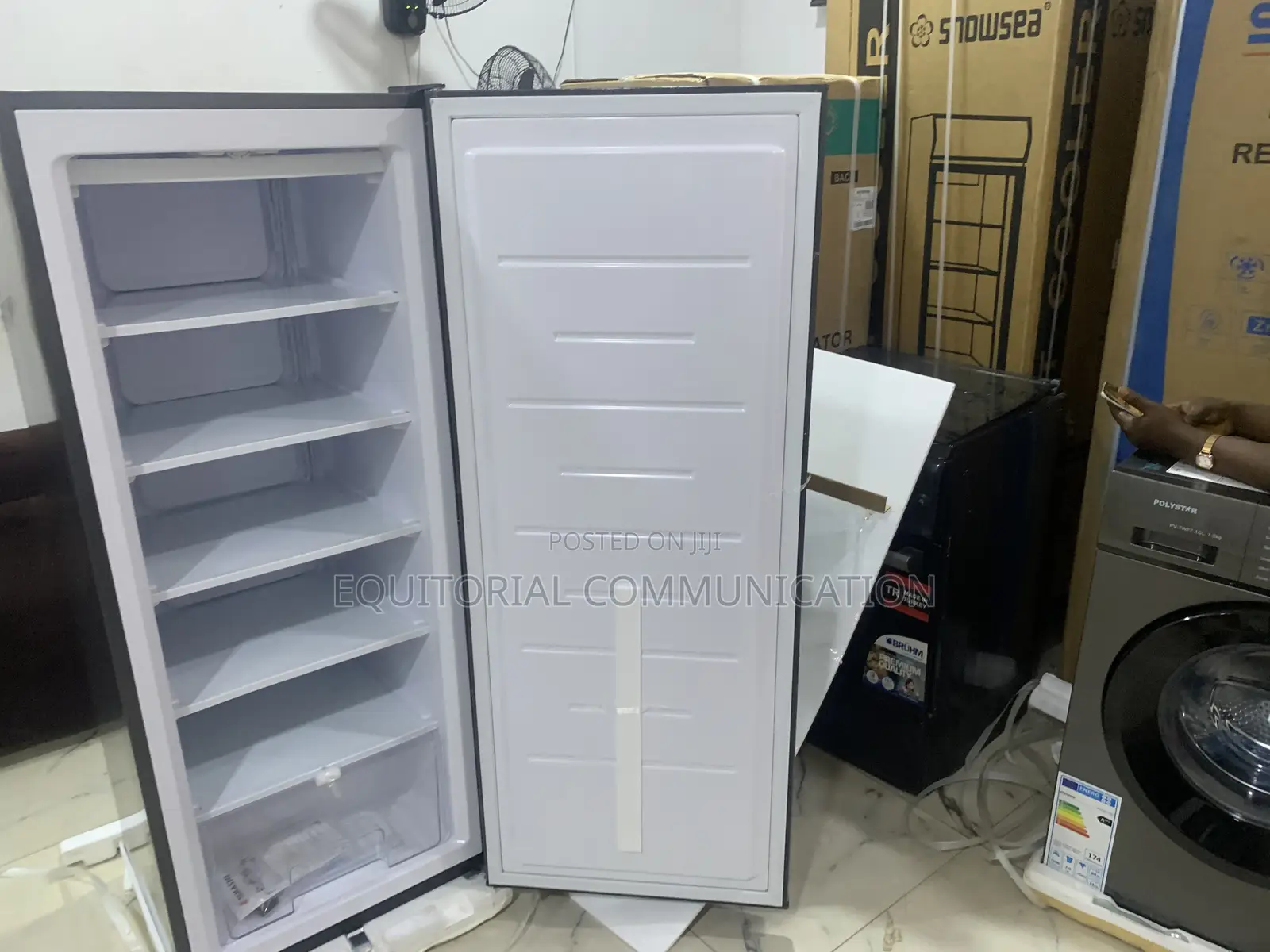 Tamashi Nuo190w Upright Fridge – Powerful Cooling System
