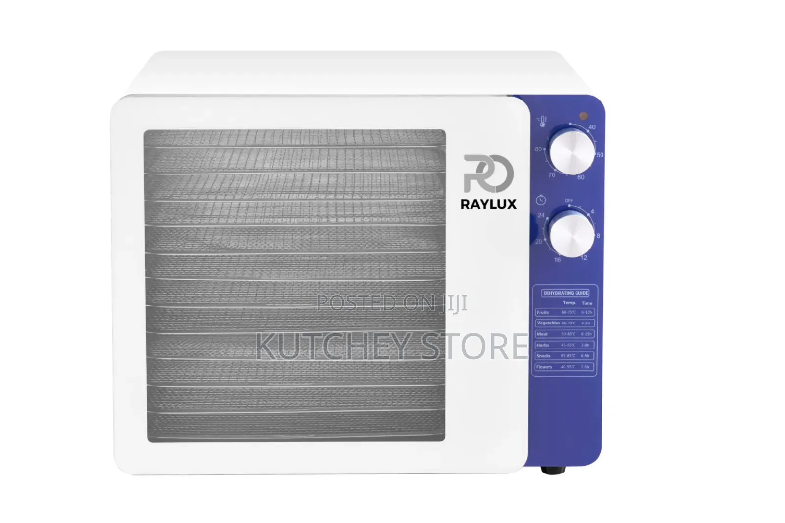 Raylux 12 Trays Powerdry Food Grade Stainless Steel Dehydrator
