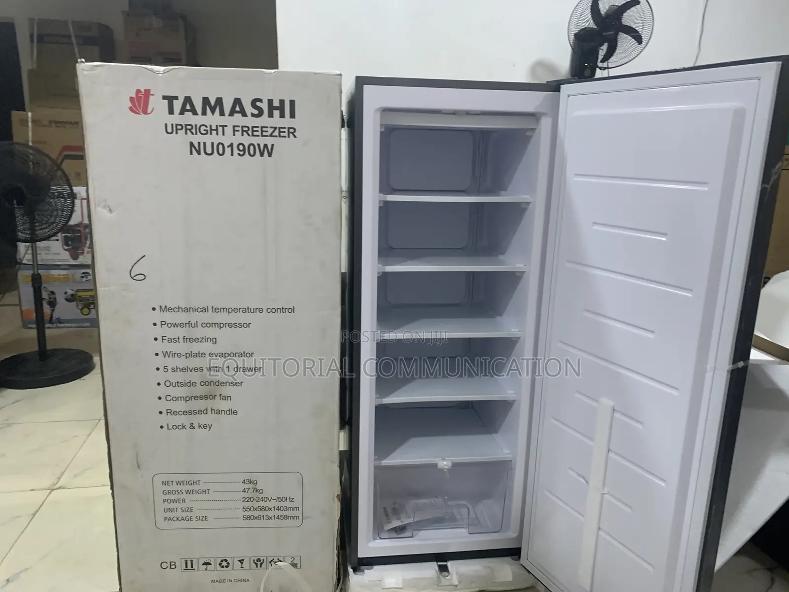 Tamashi Nuo190w Refrigerator – Keep Food Fresh Longer