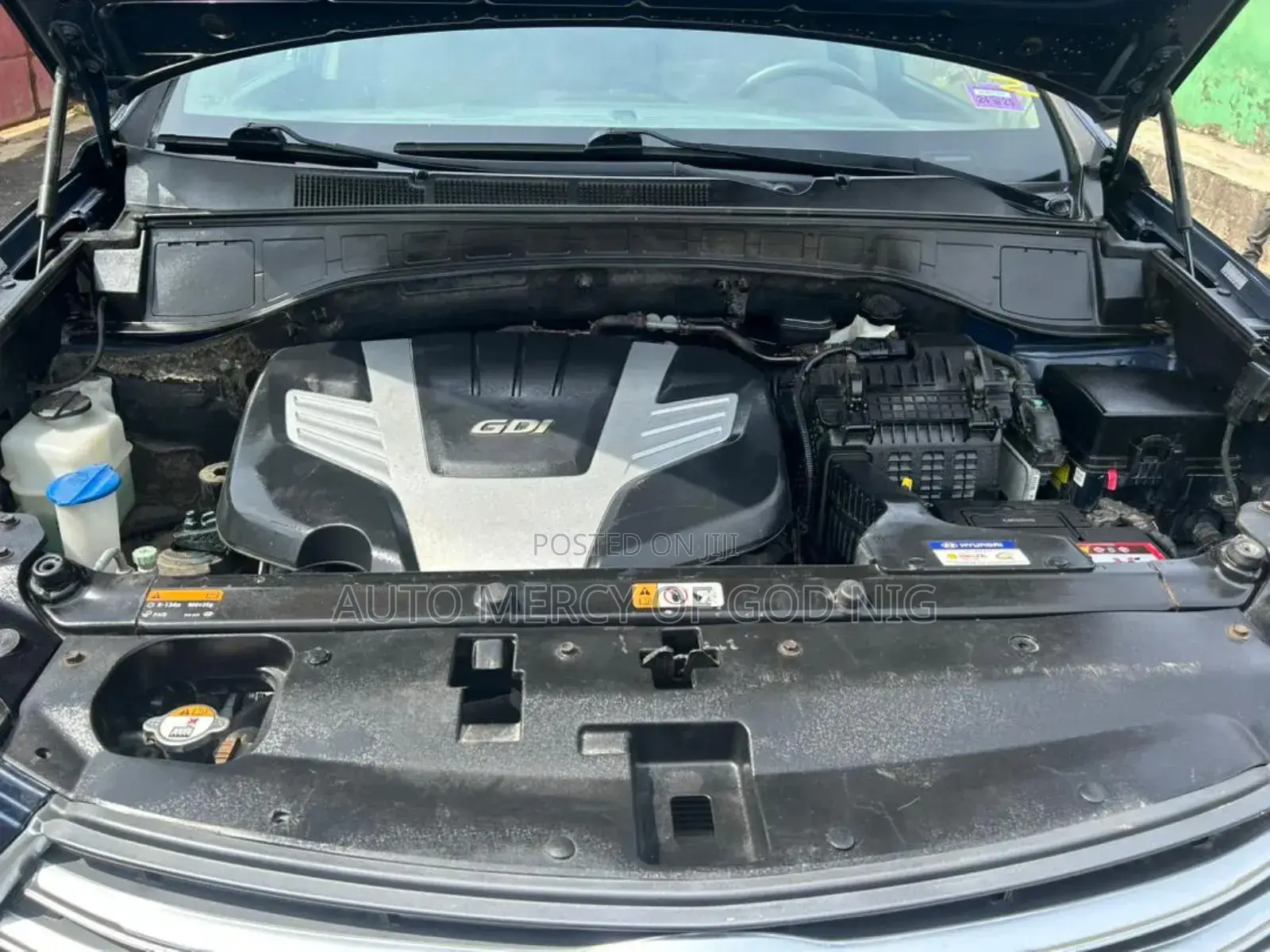 Hyundai Santa Fe SE AWD 2017 Blue