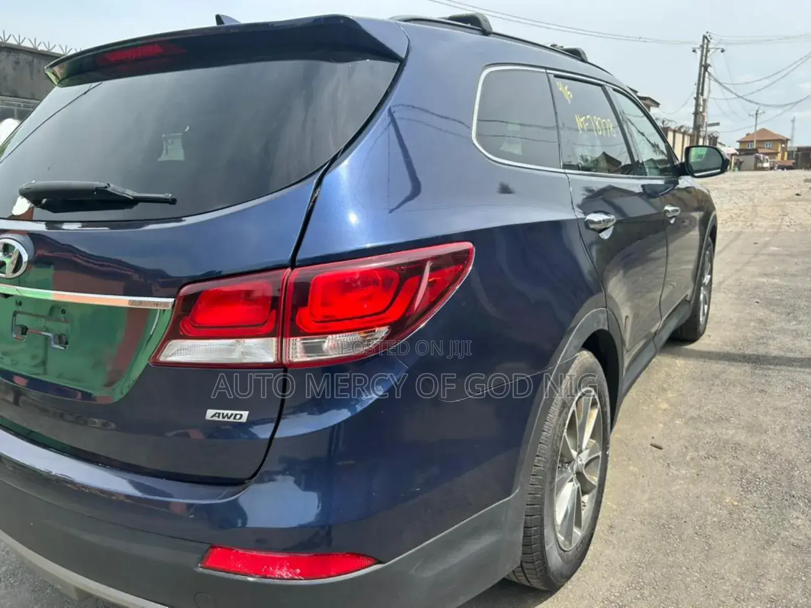 Hyundai Santa Fe SE AWD 2017 Blue