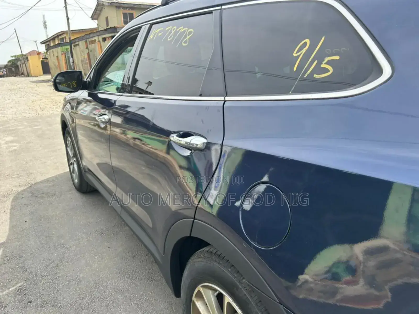 Hyundai Santa Fe SE AWD 2017 Blue