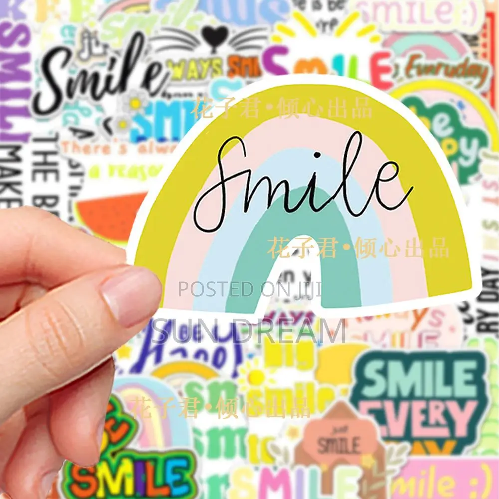 50 Pieces Self-Esteem Stickers Positive Stickers Home Decoration
