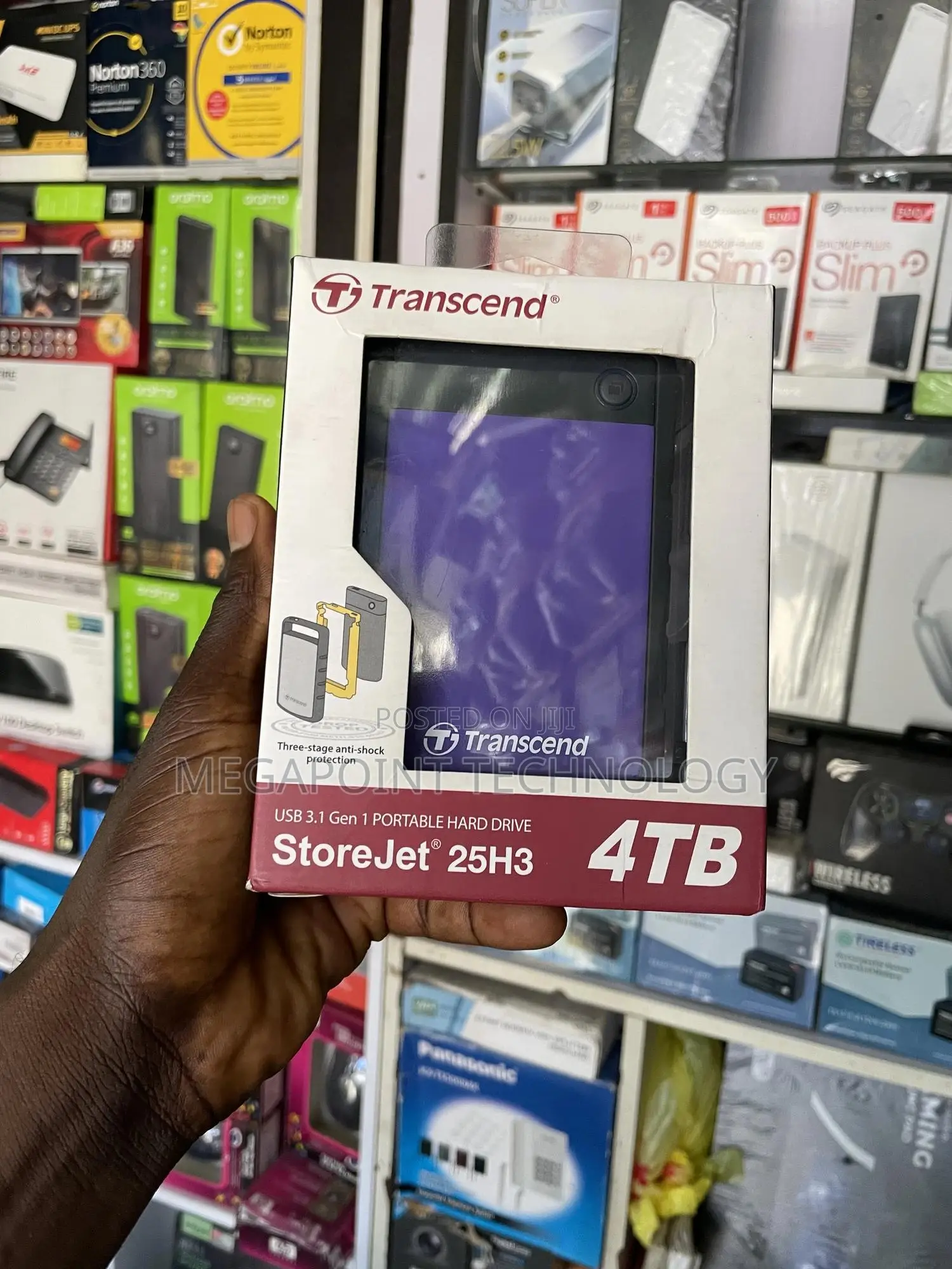 Transcend External HDD 4tb