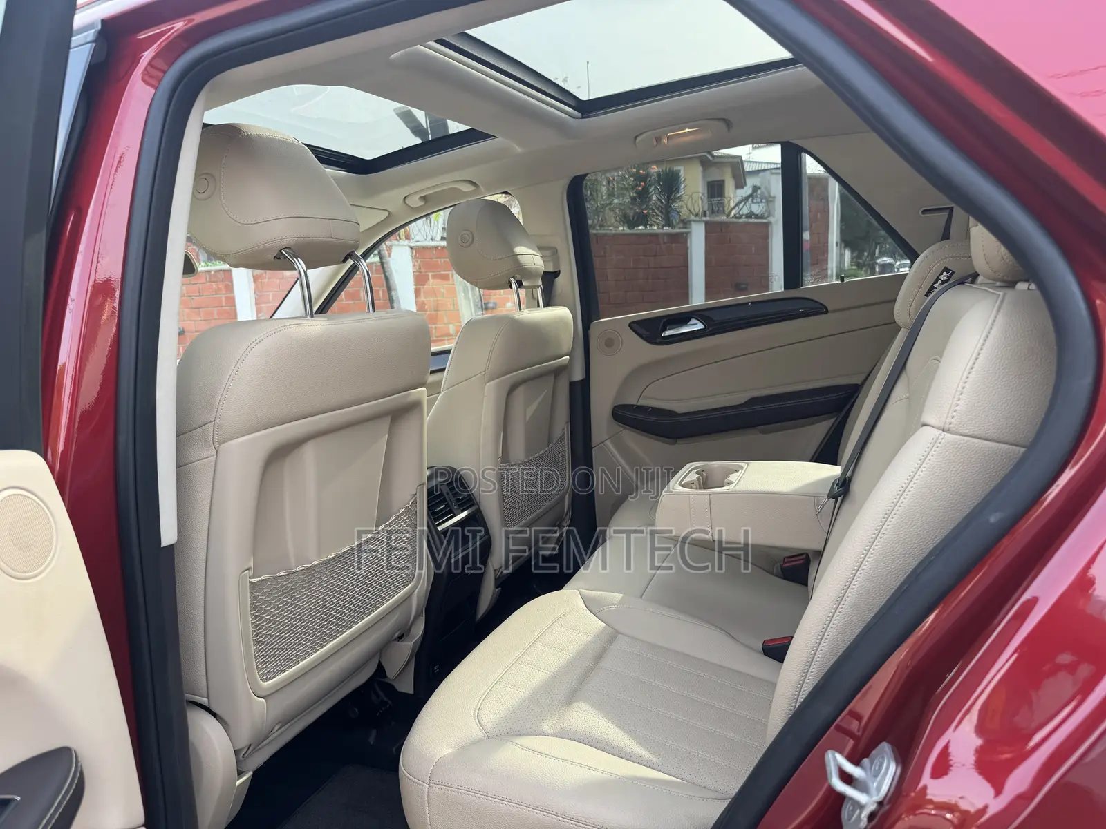 Mercedes-Benz GLE-Class GLE 550 4MATIC 2018 Red