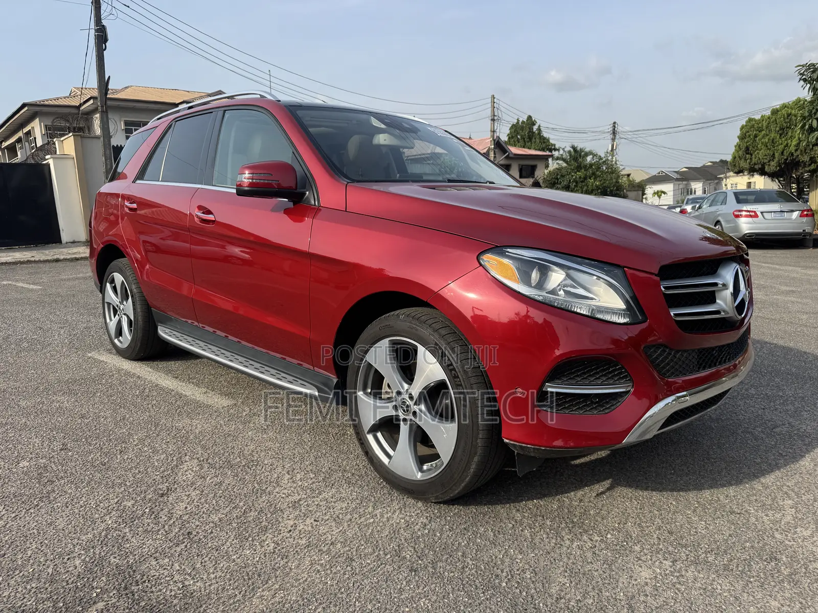 Mercedes-Benz GLE-Class GLE 550 4MATIC 2018 Red