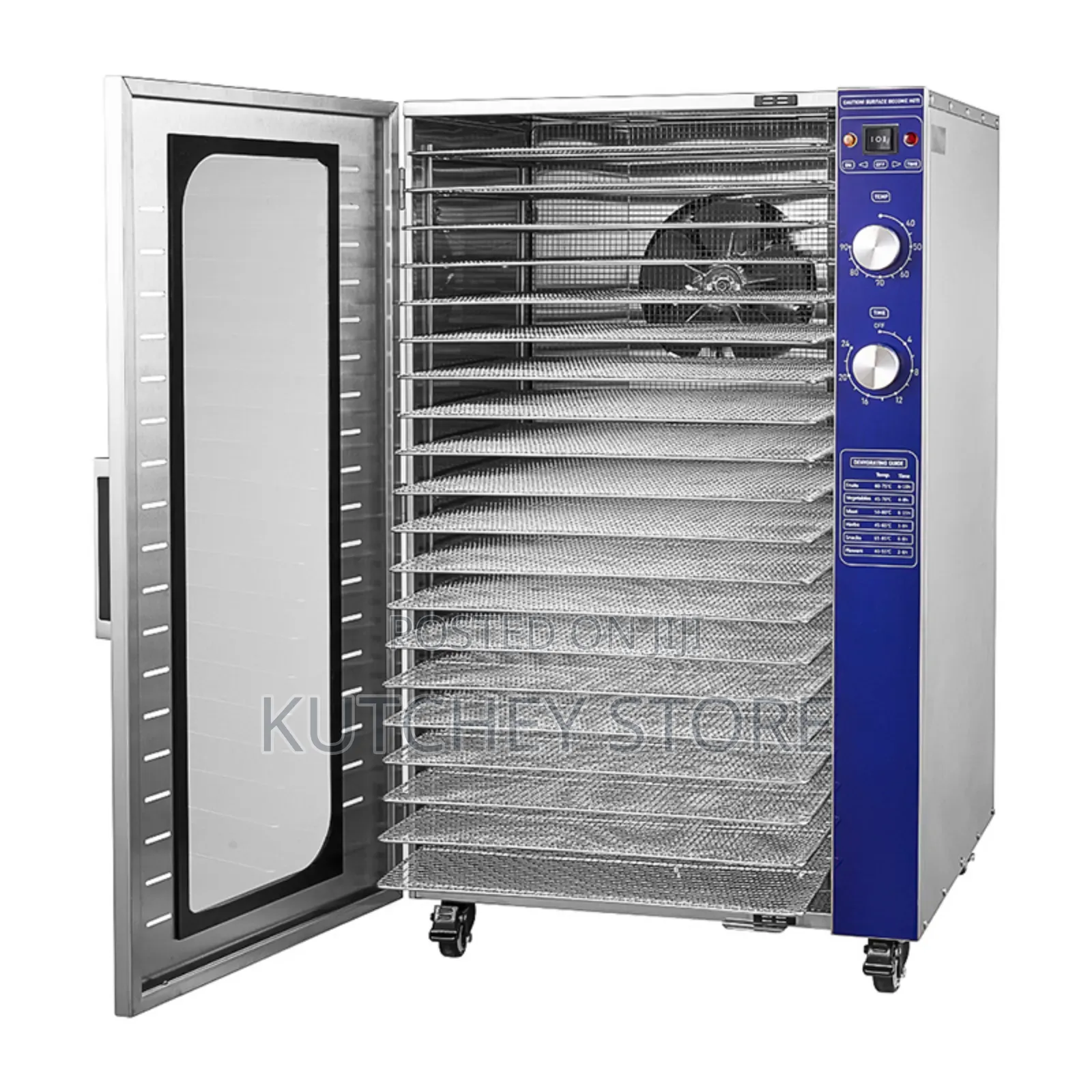 Raylux Industrial Powerdry 24 Trays (>24kg )Stainless Steel Dehydrator