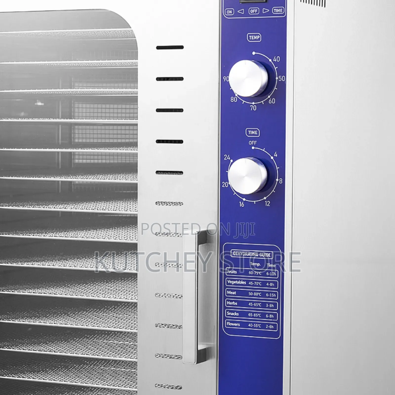 Raylux Industrial Powerdry 24 Trays (>24kg )Stainless Steel Dehydrator