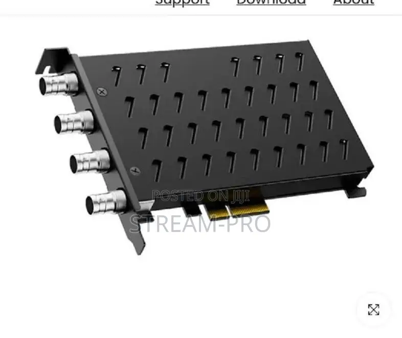 Acasis 4 Sdi Pcie Video Capture Card 1080p 60fps With Built-in Fan