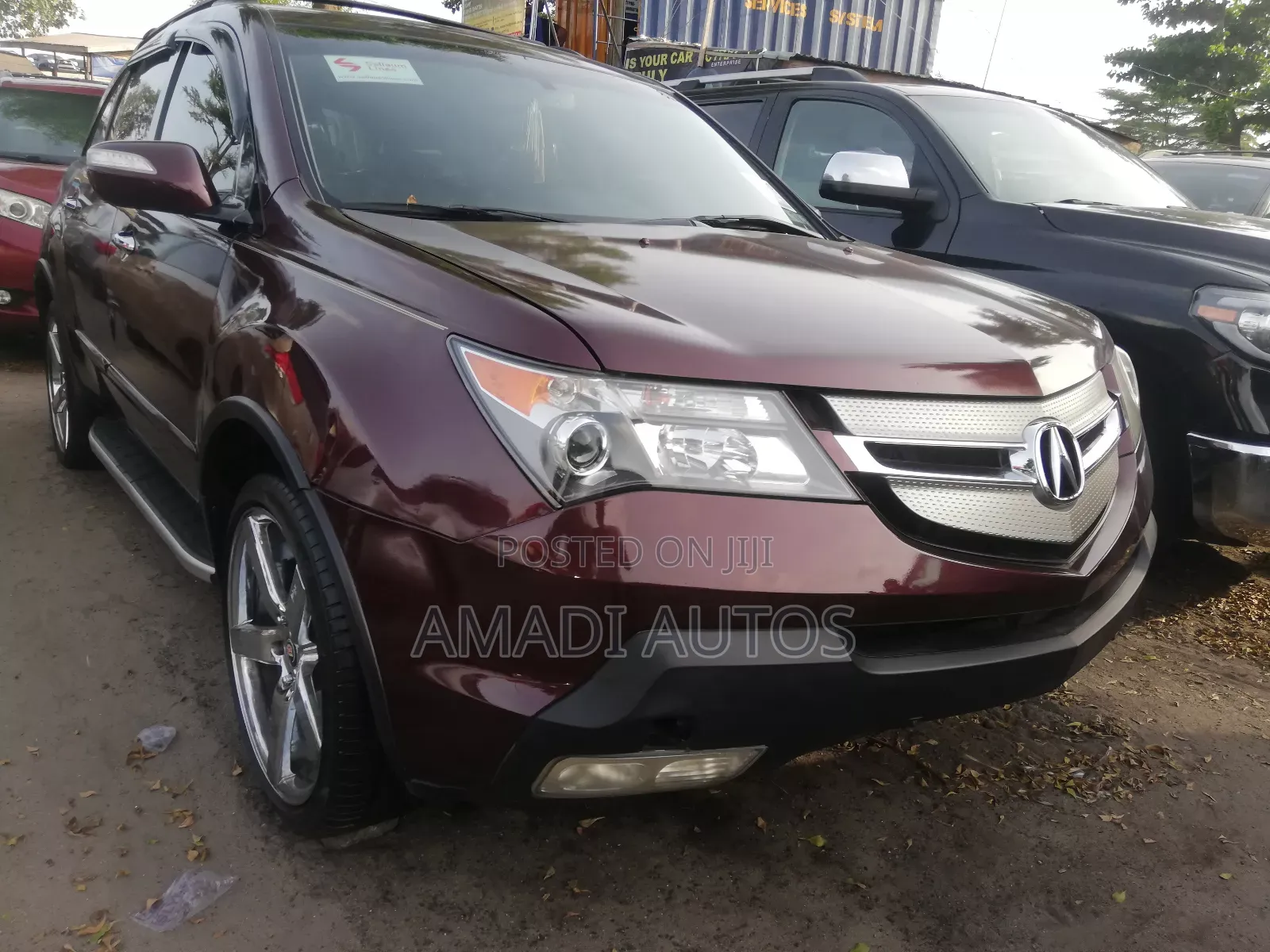 Acura MDX Sport Package AWD (3.7L 6cyl 5A) 2009 Red