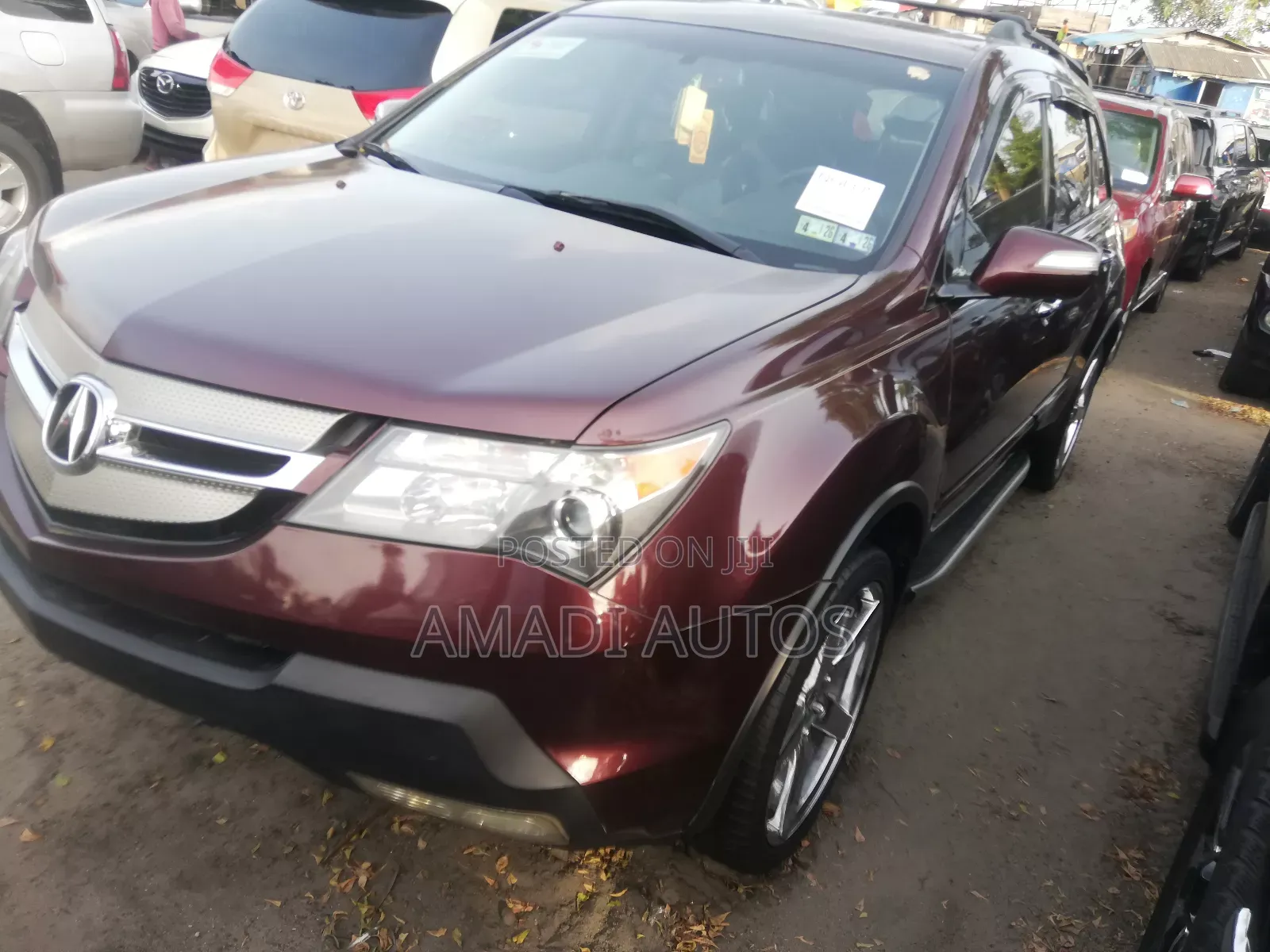 Acura MDX Sport Package AWD (3.7L 6cyl 5A) 2009 Red
