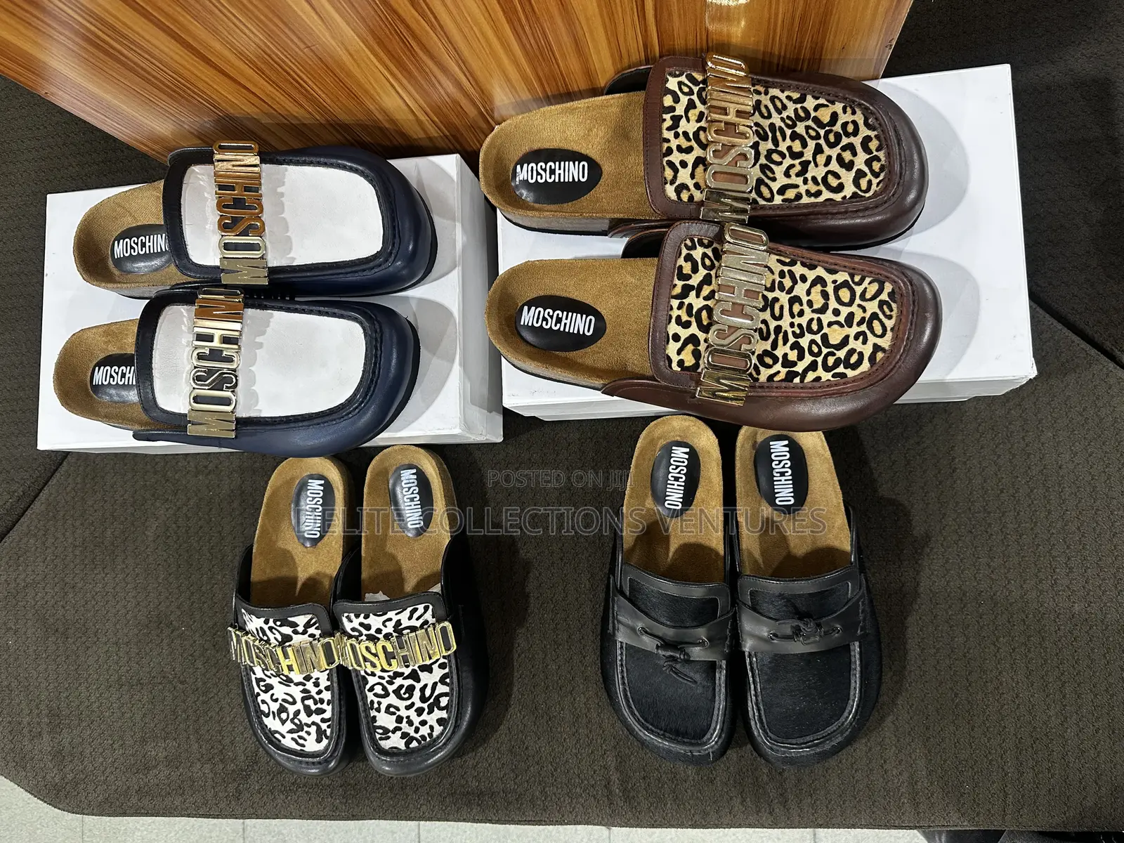 Original Italian Moschino Half Shoe