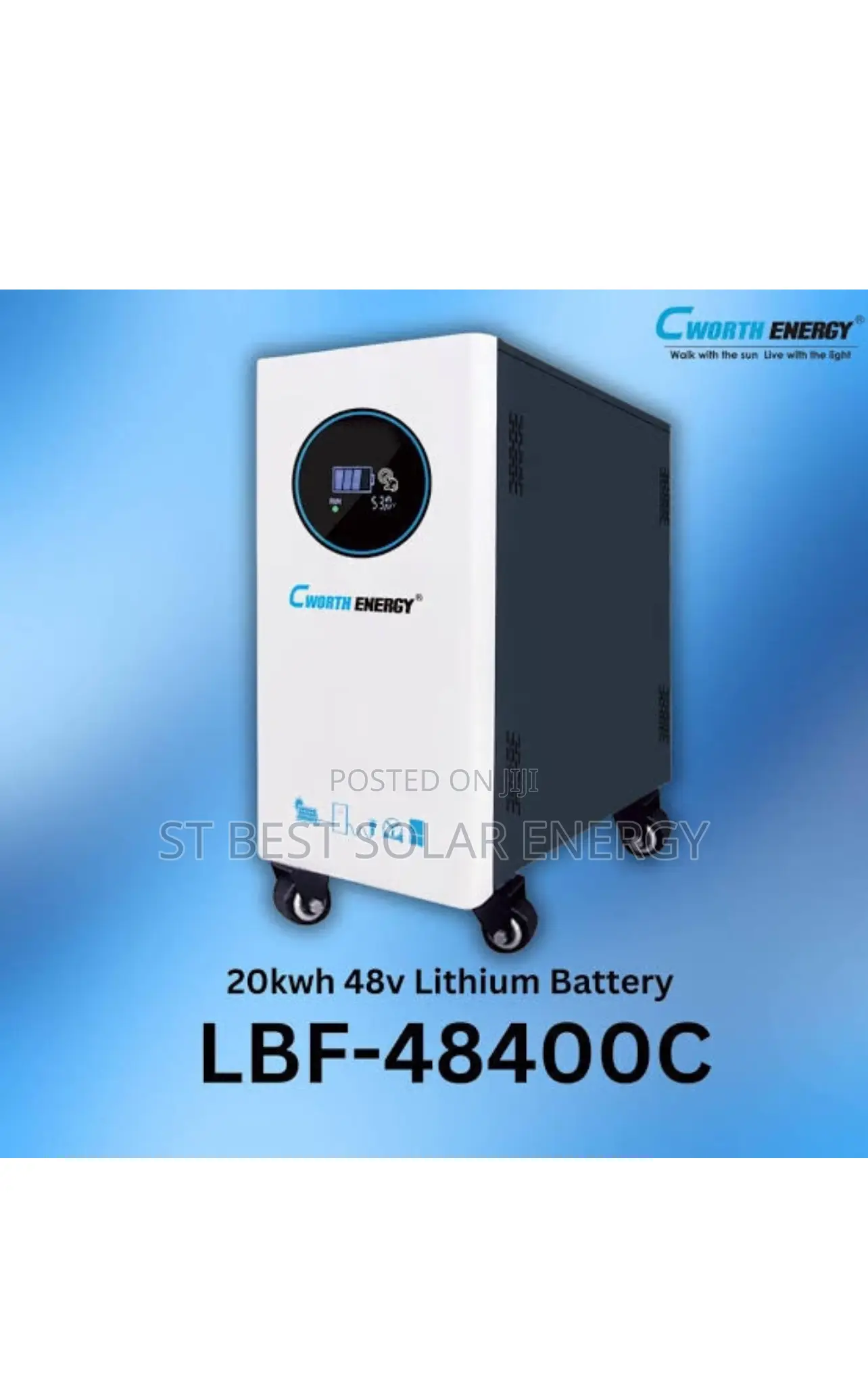 20kwh/48v Cworth Lifepo4 Battery LBC-48400c 48v 20kwh