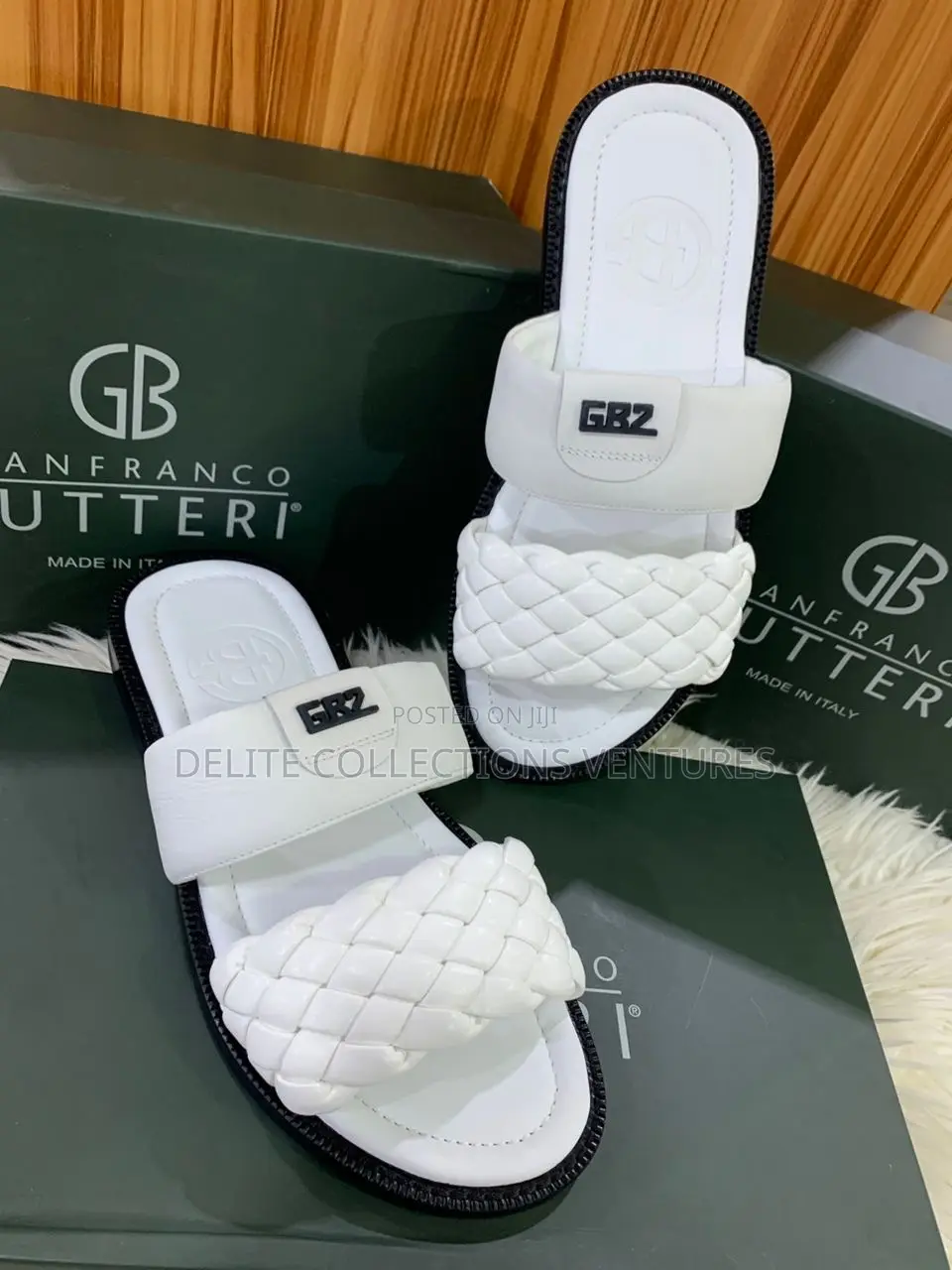 Original Italian Gianfranco Butteri Slippers