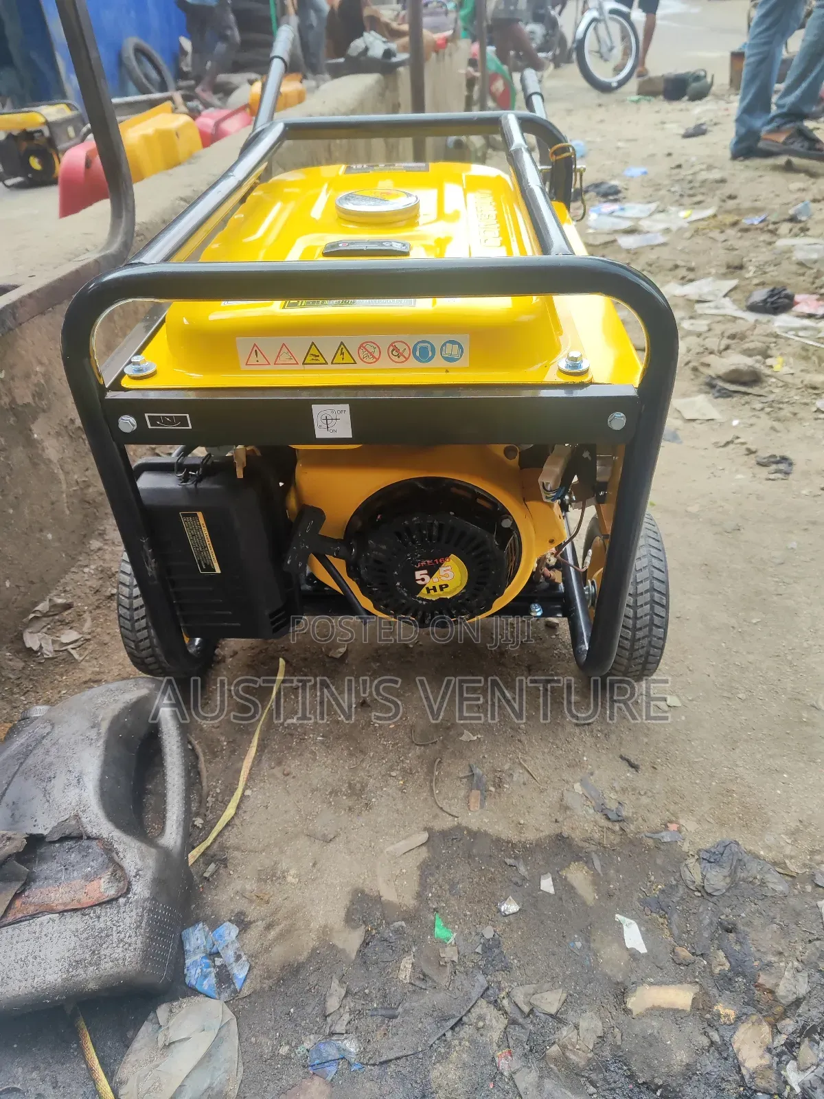 Used 3kva Key Starter Elepaq Generator