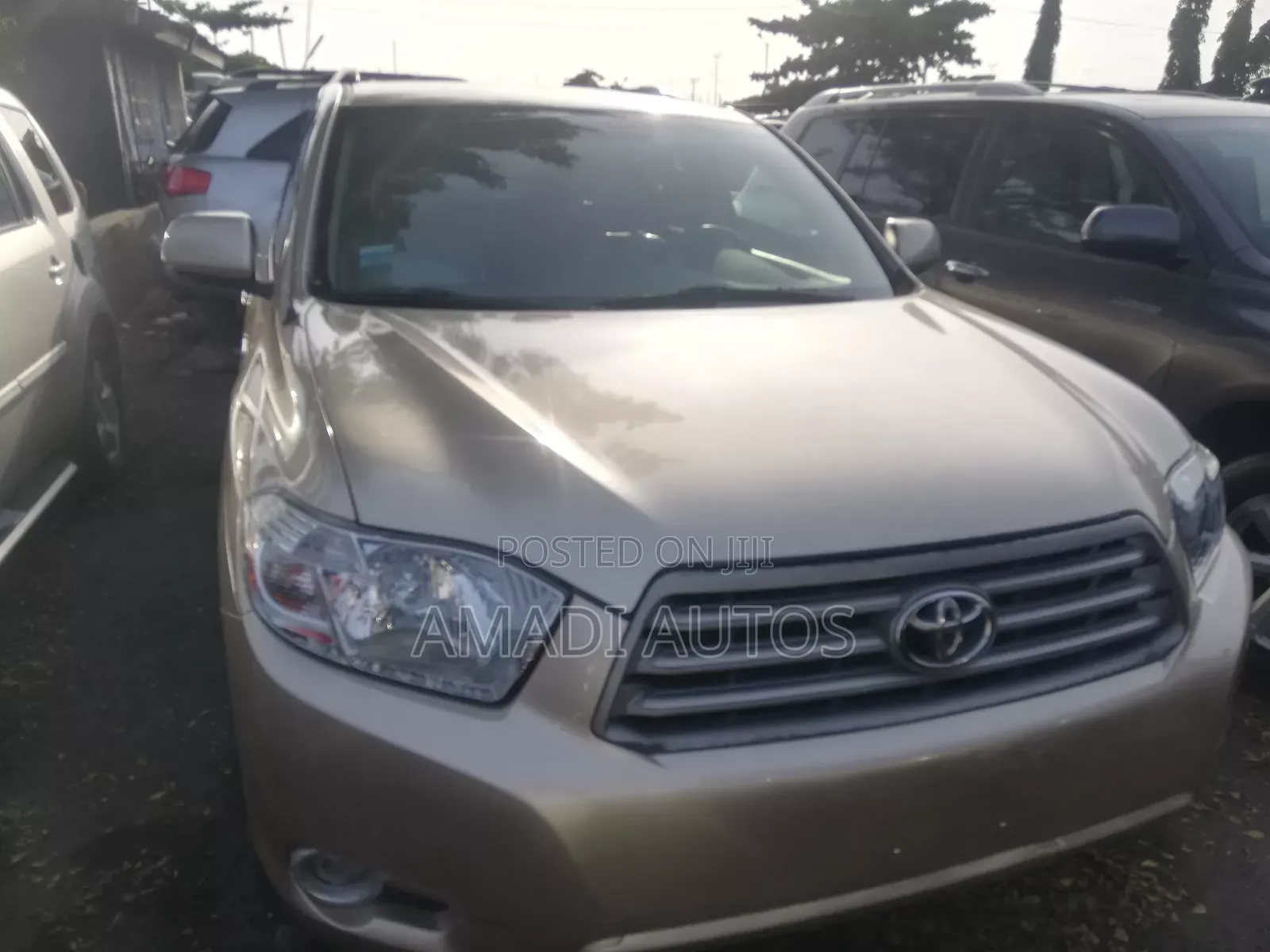 Toyota Highlander Limited 2008 Gold