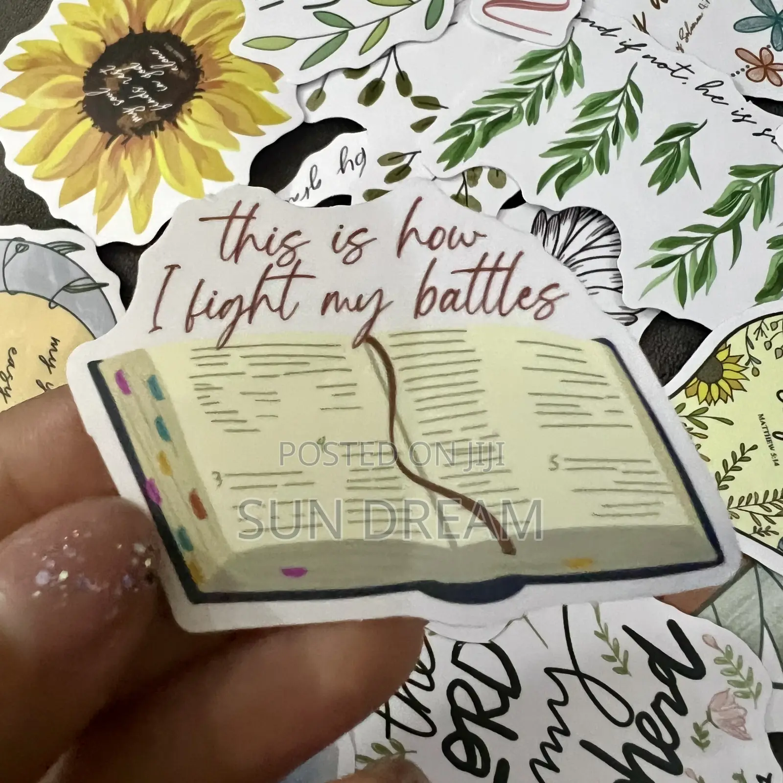 Bible Stickers Self Confidence Stickers Bible Vibes Sticker