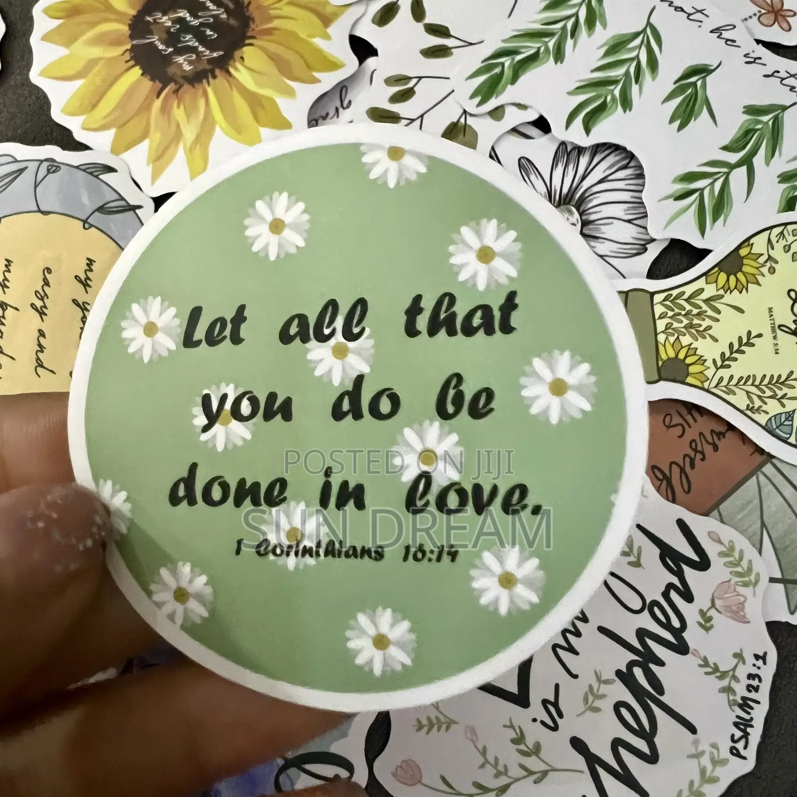 Bible Stickers Self Confidence Stickers Bible Vibes Sticker
