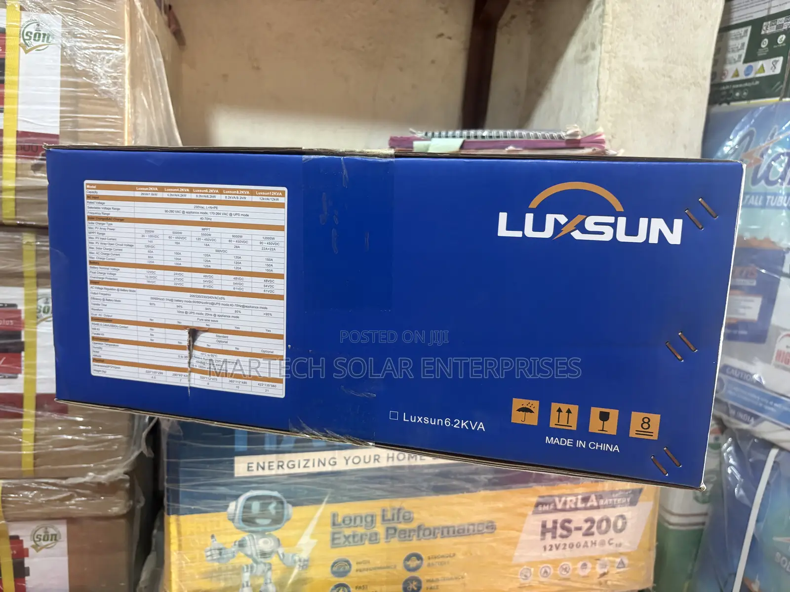 Luxsun 6.2kva/48v Hybrid Solar Inverter