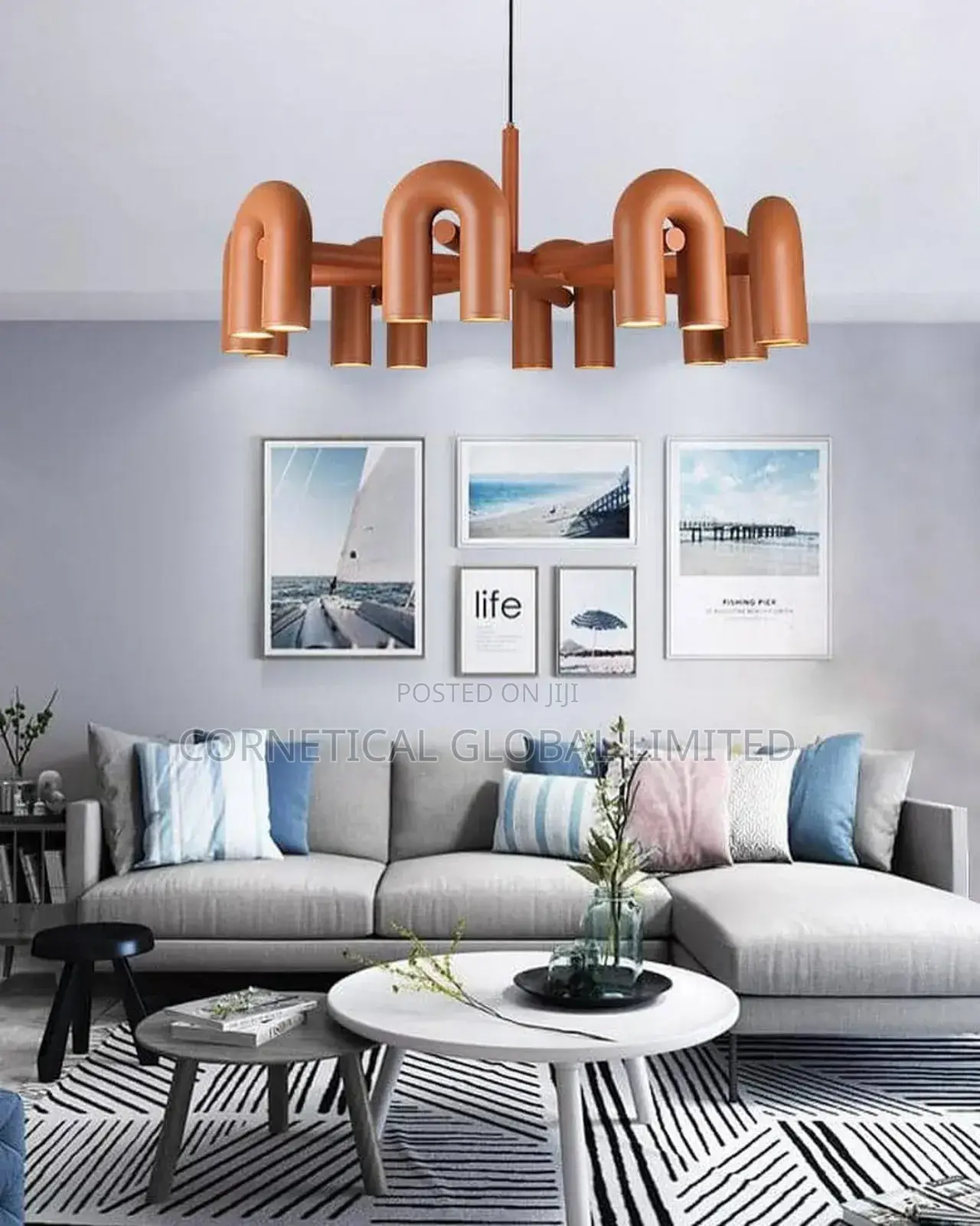 Cirkus U-Shape Modern Led Premium Chandelier