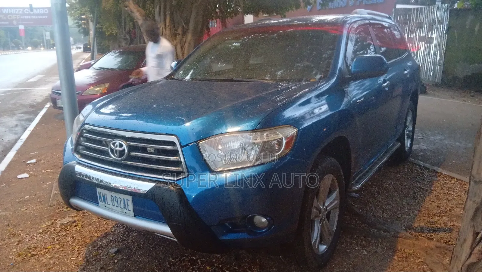 Toyota Highlander 2009 Blue