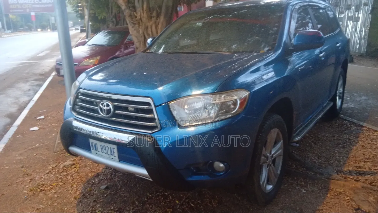 Toyota Highlander 2009 Blue