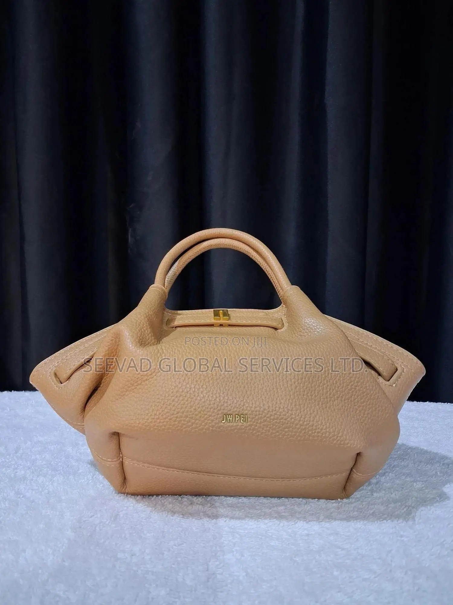 Women's Leather Brown Small Size Handbag
