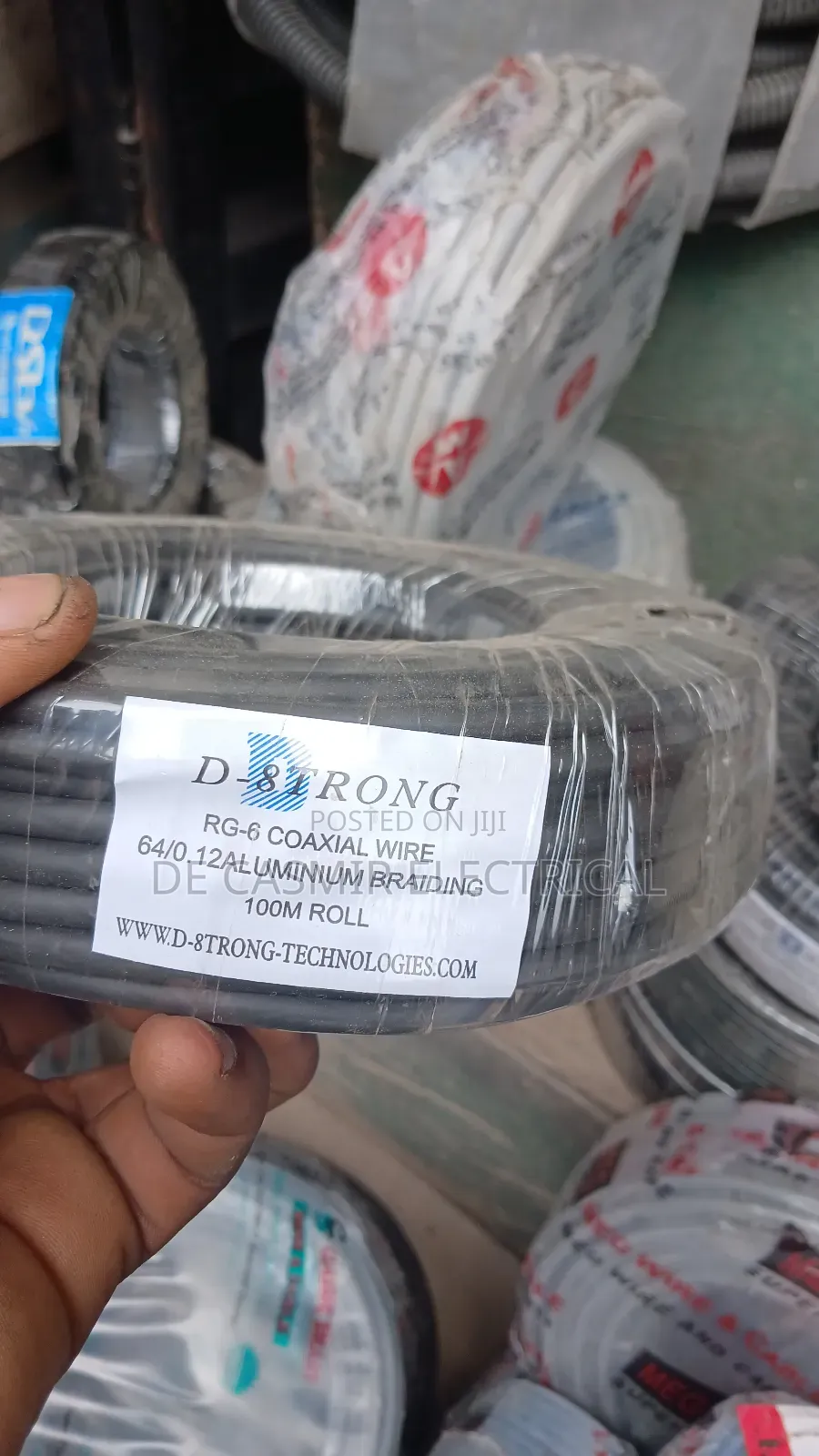 D Strong Rg Coacial Tv Cable
