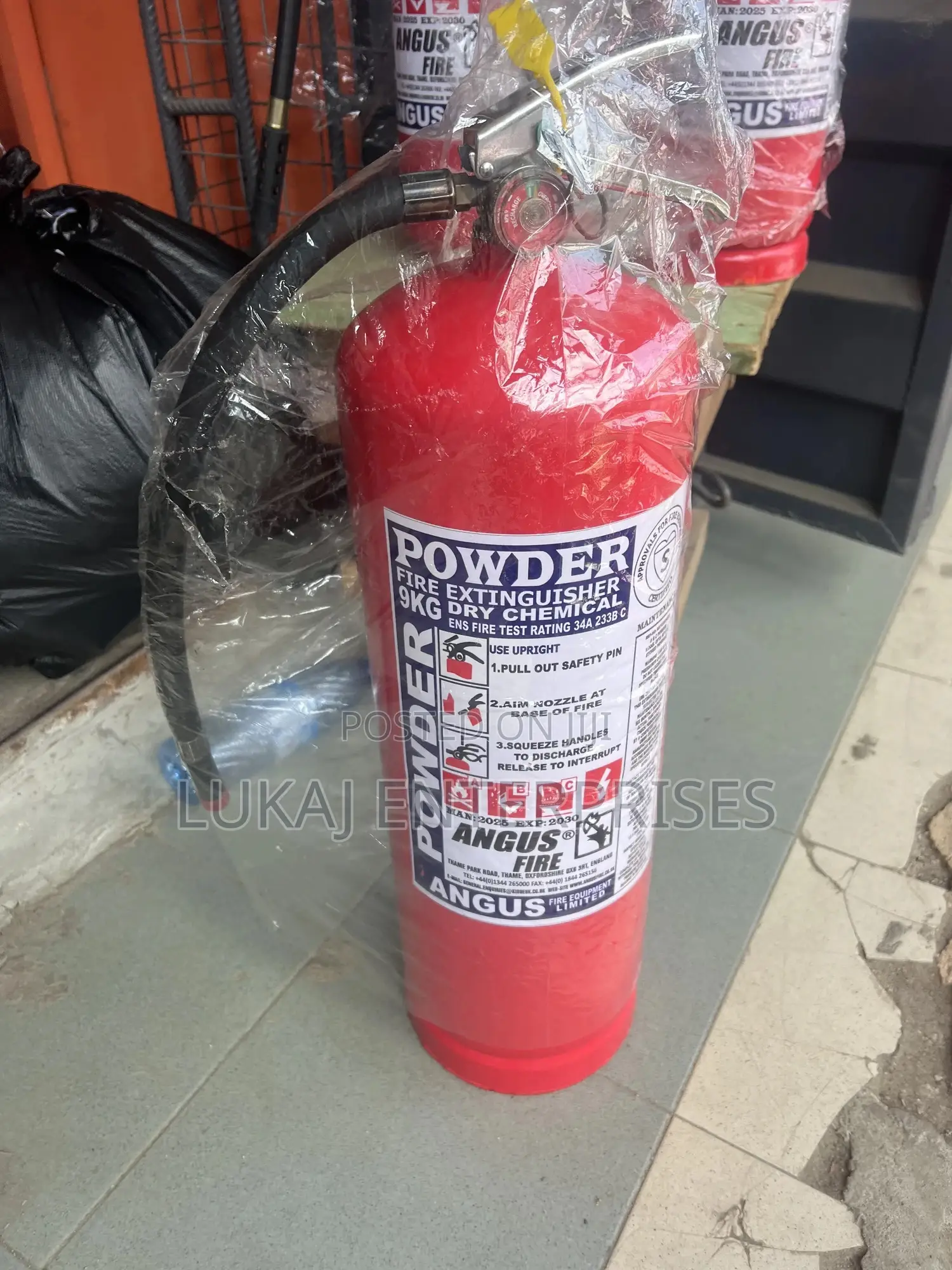 9kg DCP Fire Extinguisher